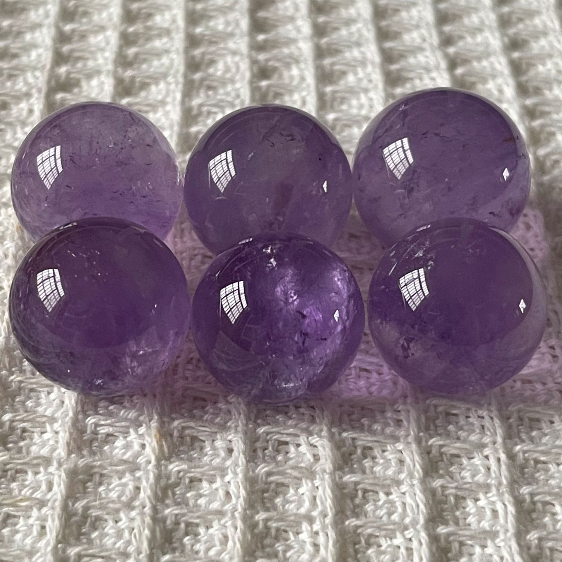 Natural Polishing Crystal crafts crystal balls natural Healing Purple crystal ball Wholesale For Sale