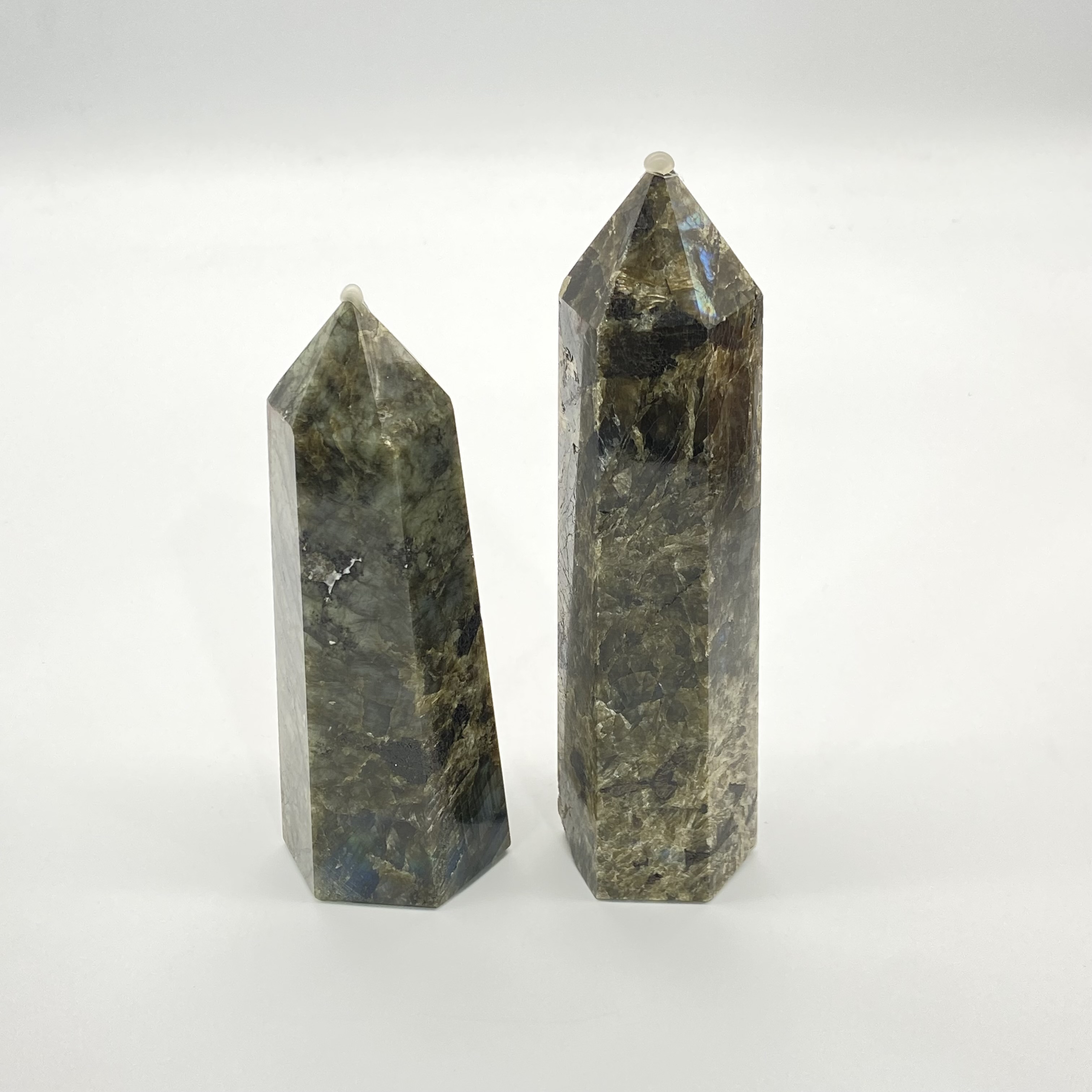 Labradorite Stone Craft crystal quartz points Wholesale High Quality Natural Crystal Labradorite big tower for gift