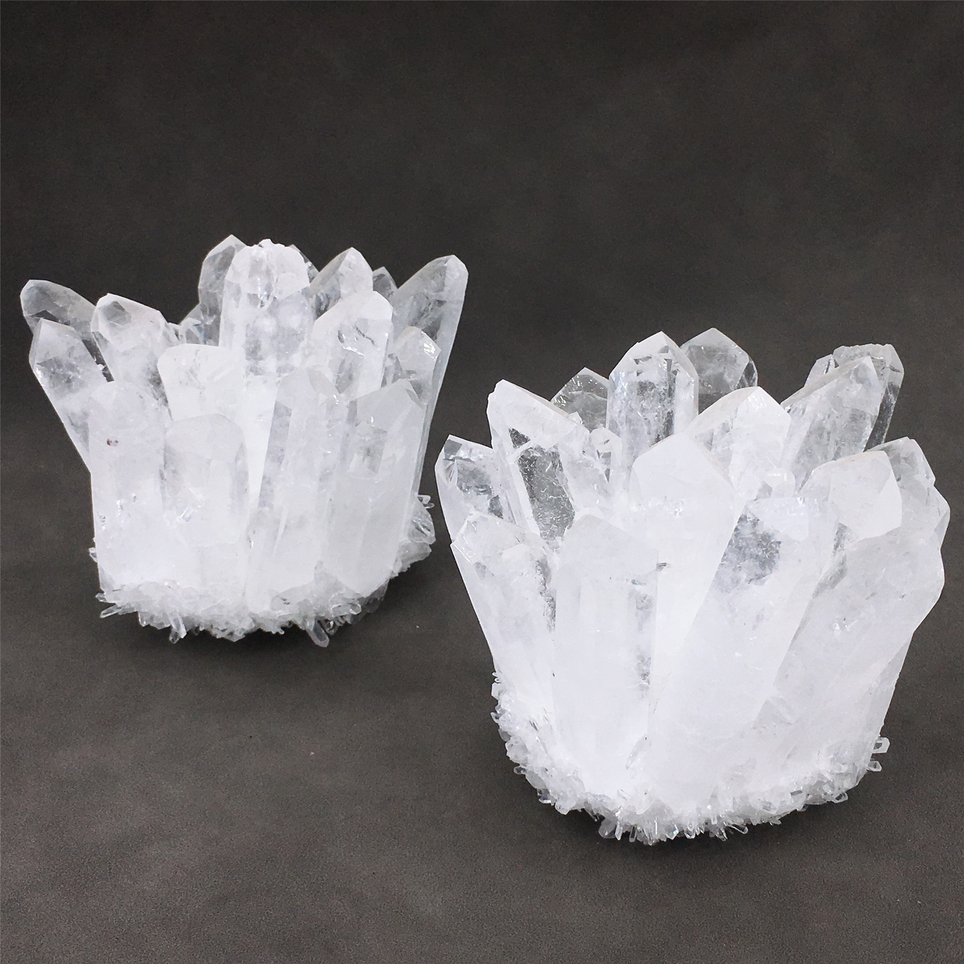 SAMEI JEWELRY Wholesale natural quartz crystal clear Crystal Cluster crystals healing stones good price