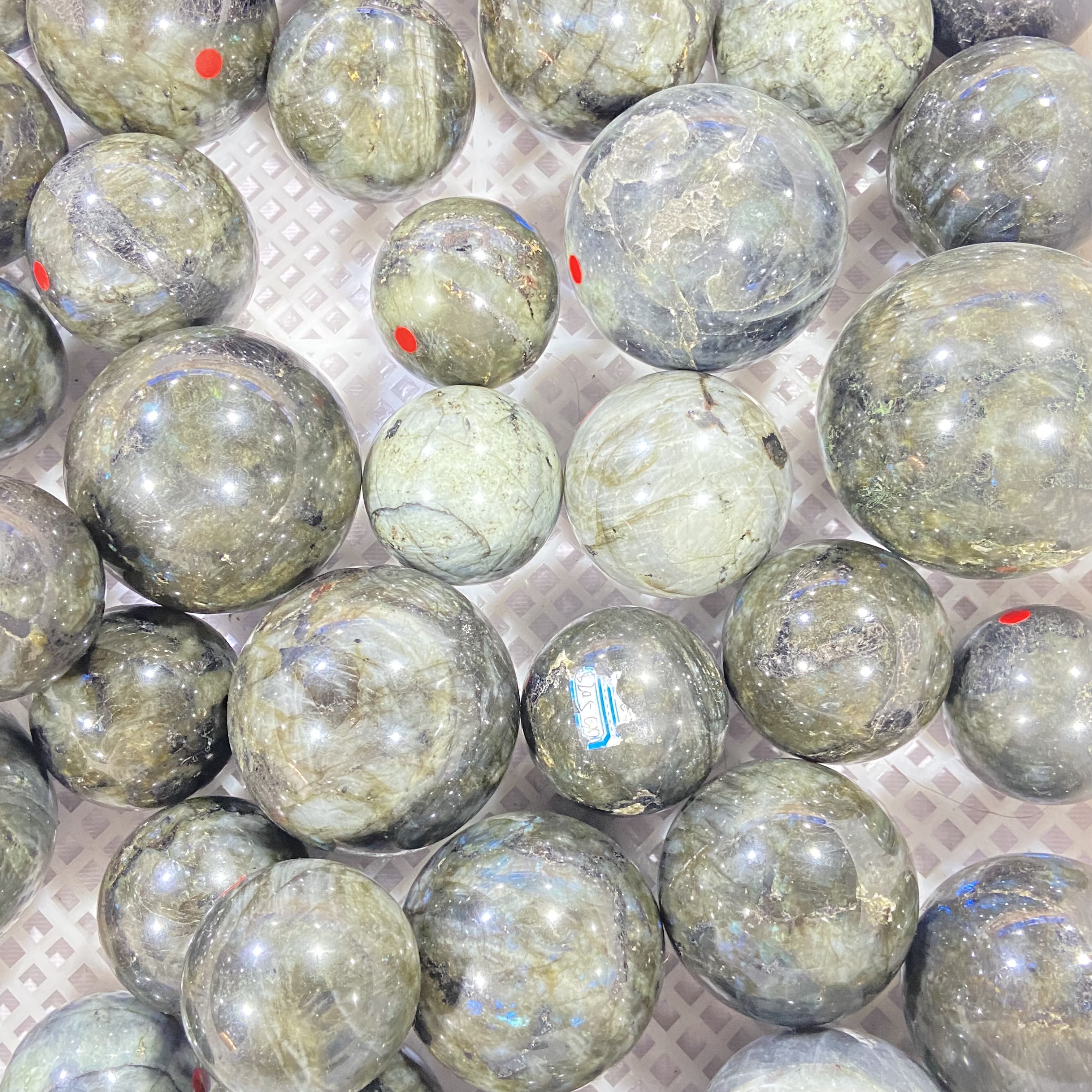 High quality natural crystals healing stones sphere gemstone polishing reiki crystal labradorite ball for home decor