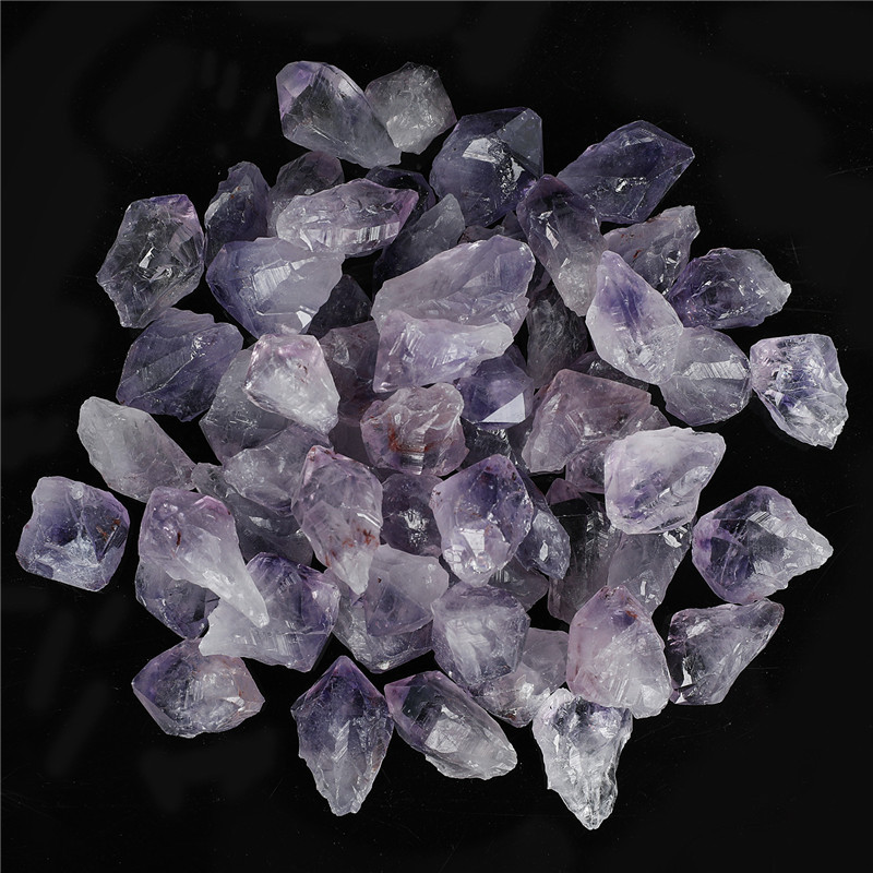 Top quality small amethyst crystal price natural healing amethyst tumbled stone gravel wholesale for fengshui