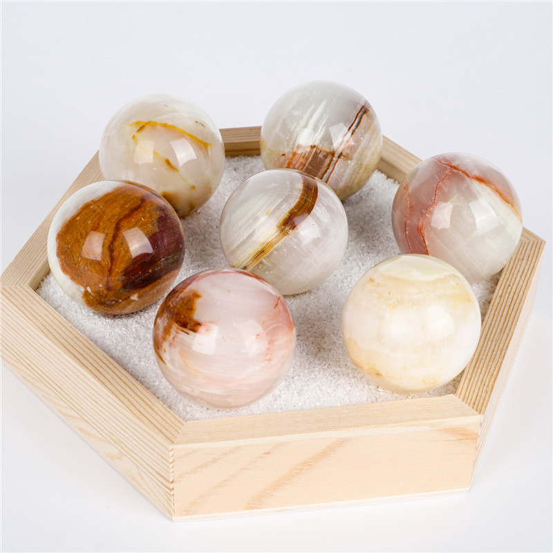 New Arrival Natural Healing Hand Carved Crafts Polished Reiki 4cm Afghanistan Jade Crystal Ball Spheres For Home Decor