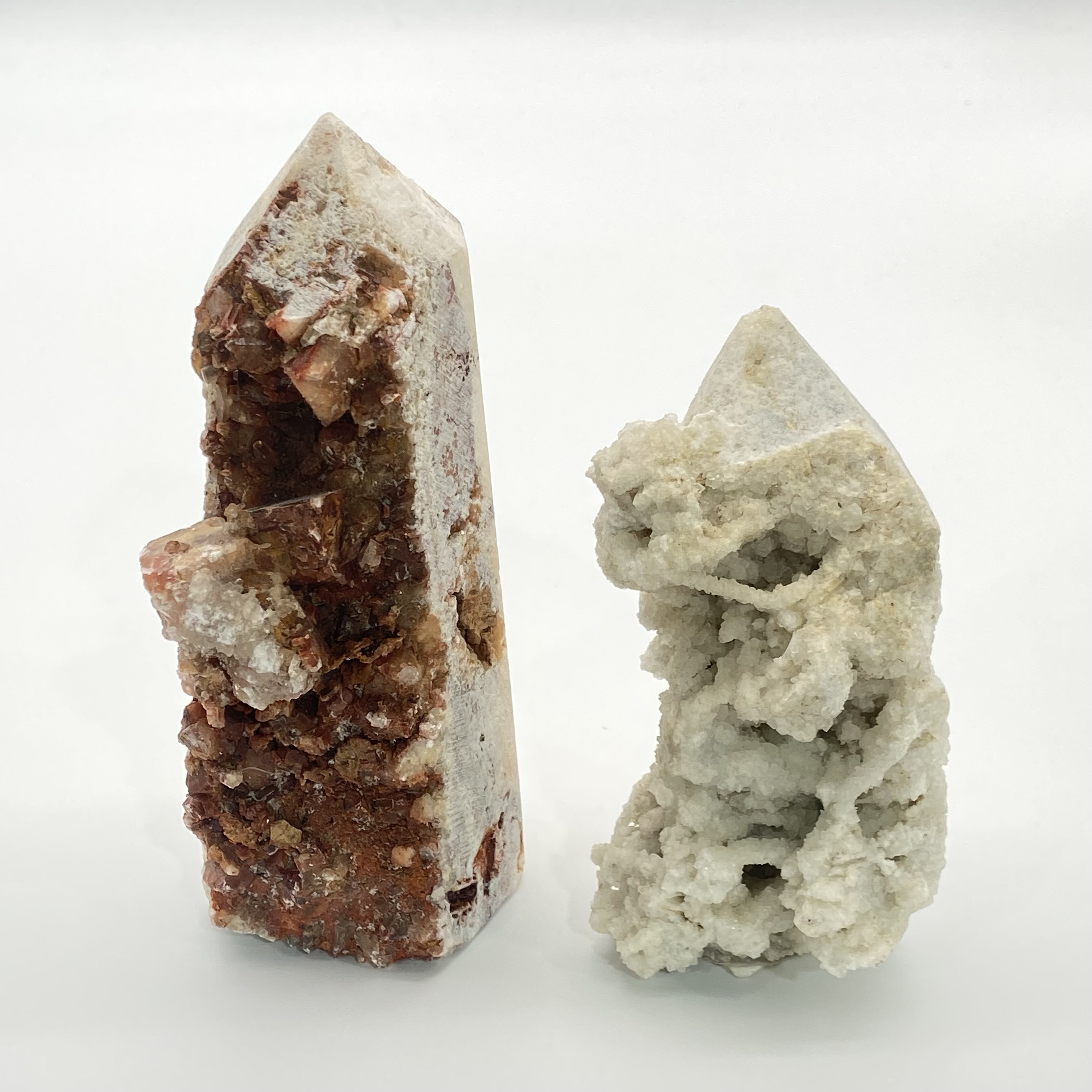 Wholesale high quality crystals healing stones tower crystal wand point Wholesale Natural Calcite Tower For Decoration