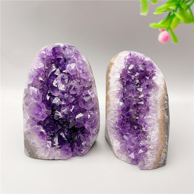 Wholesale high quality natural crystal healing stone amethyst cluster crystal ornament crystal handicraft decoration and gifts