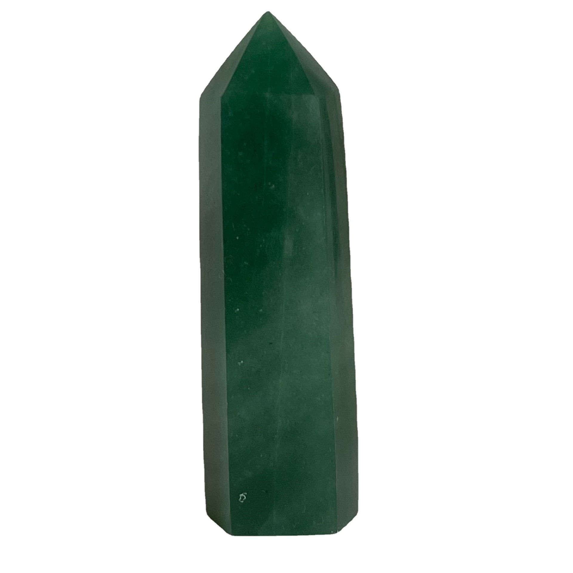 Wholesale Bulk 6-9cm Natural Healing Stones polished green dong ling jade crystal quartz tower