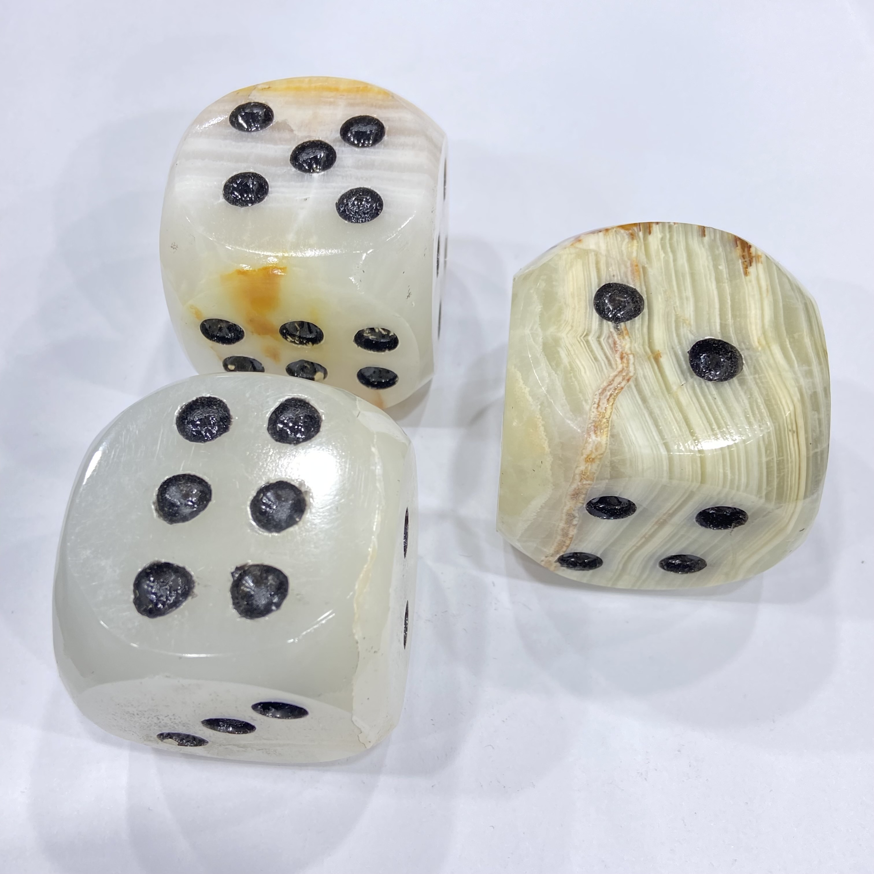 Top saling Natural crystals healing stones Afghanistan jade dice Carving piece for decoration and gifts