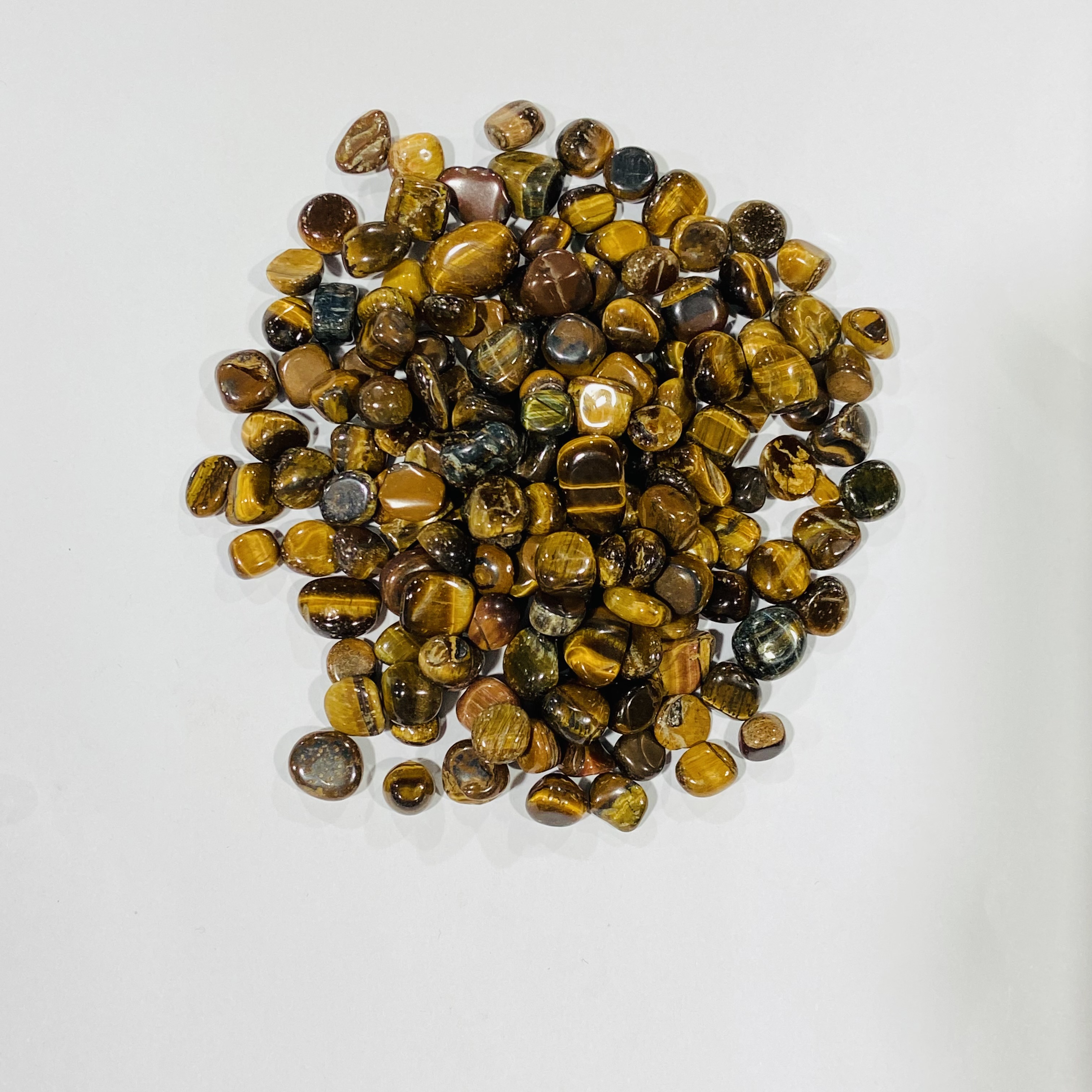 High quality Natural crystals healing stones tiger eye Tumbled stone fengshui and healing crystal stone for decoration and gifts