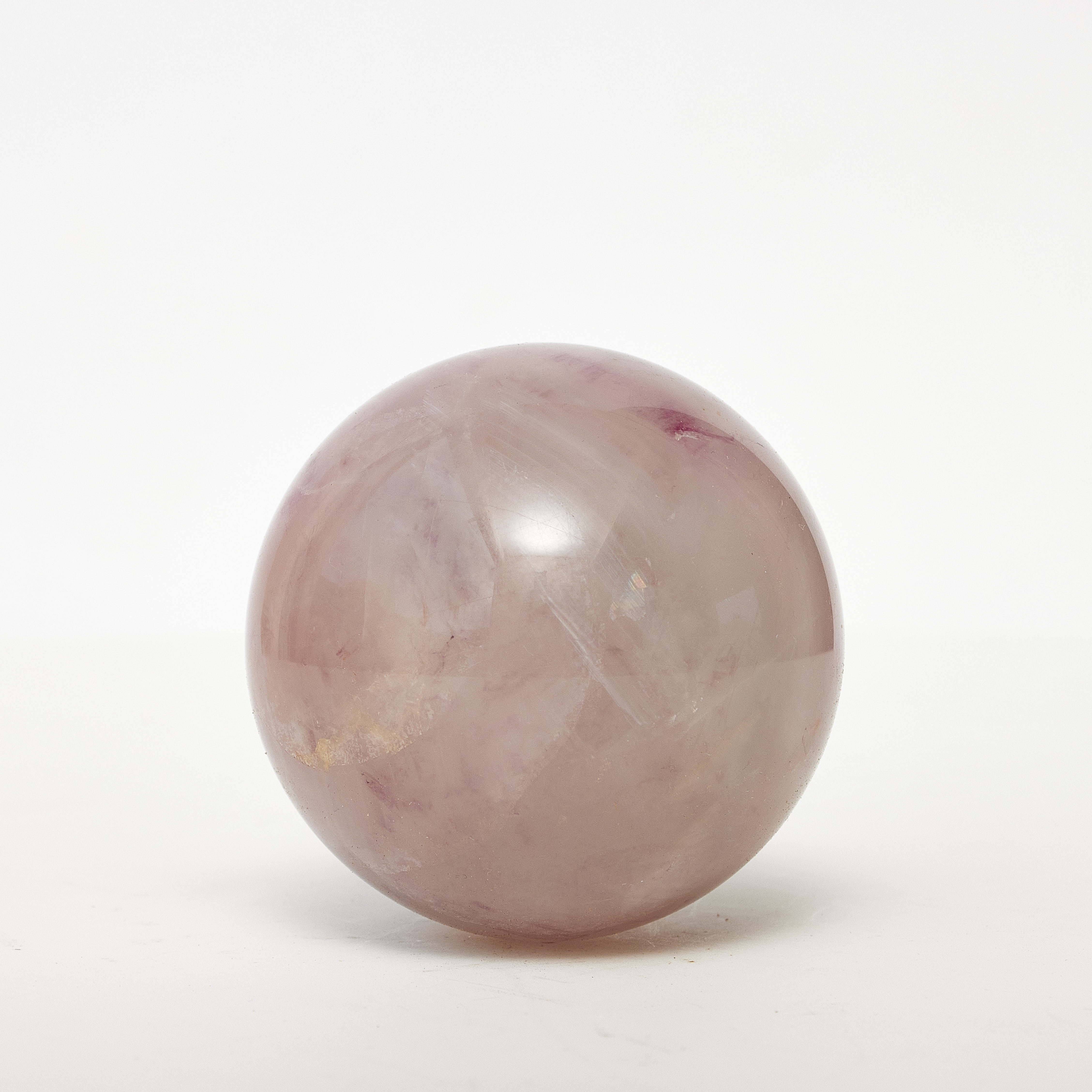 High quality Crystal crafts natural healing crystal small decoration polished colored fluorite crystal ball