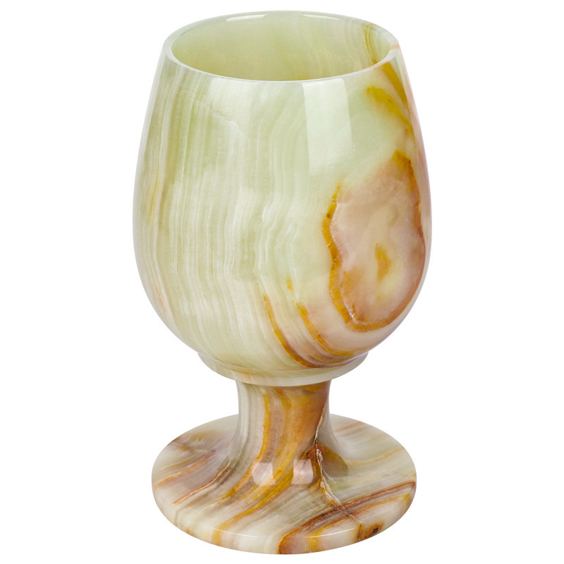 Natural Hand-carved Jade wine cup furnishing articles polished Afghan jade carving wine cup natural crystal craft for decoration