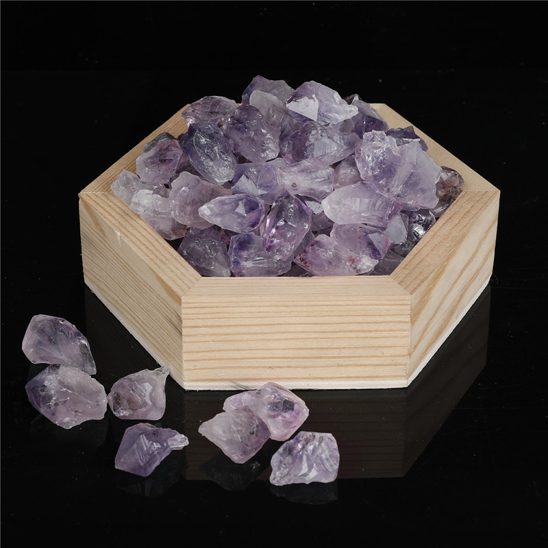 Top quality small amethyst crystal price natural healing amethyst tumbled stone gravel wholesale for fengshui