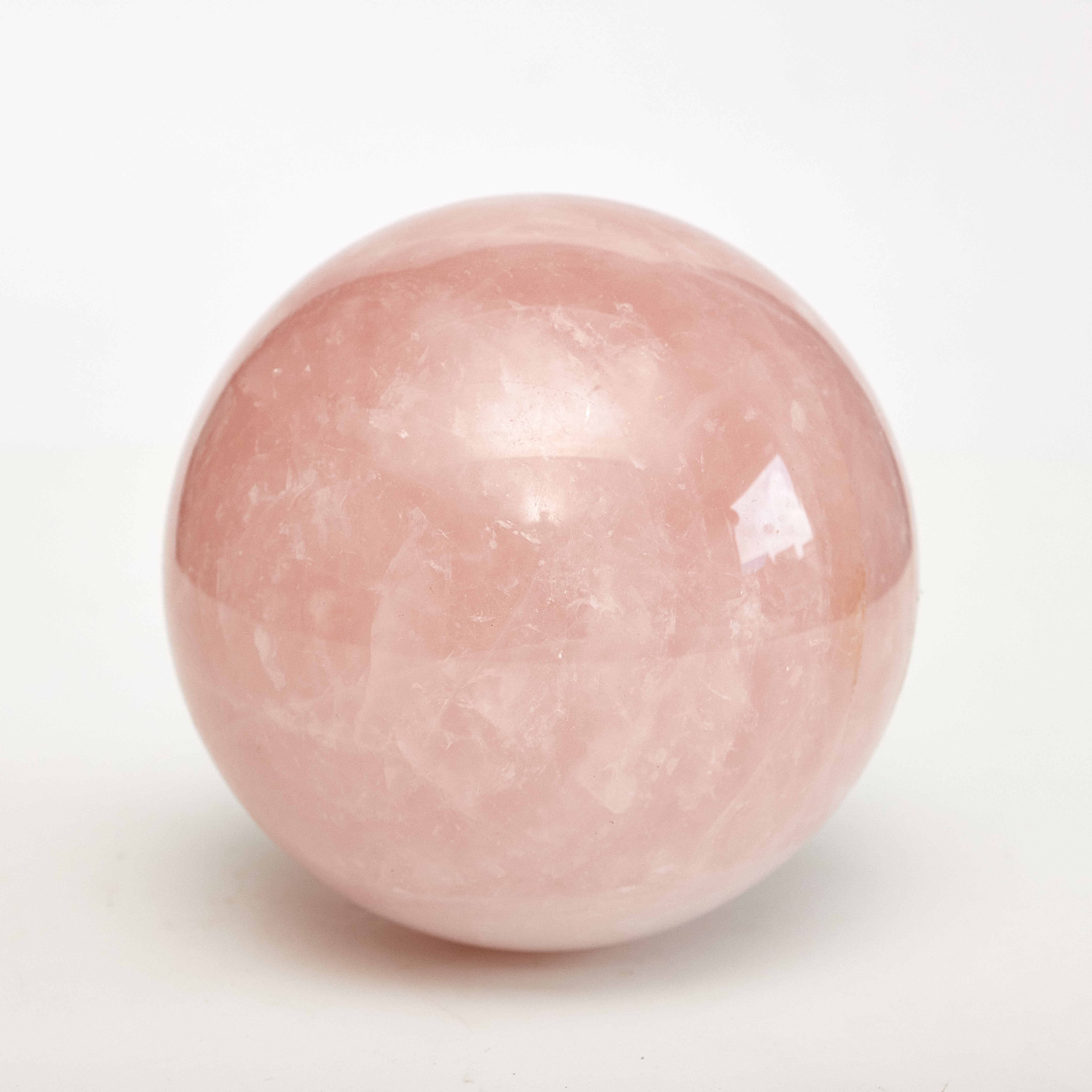 New Natural crystals healing stones rose quartz ball fengshui and healing crystal stone for decoration and gifts