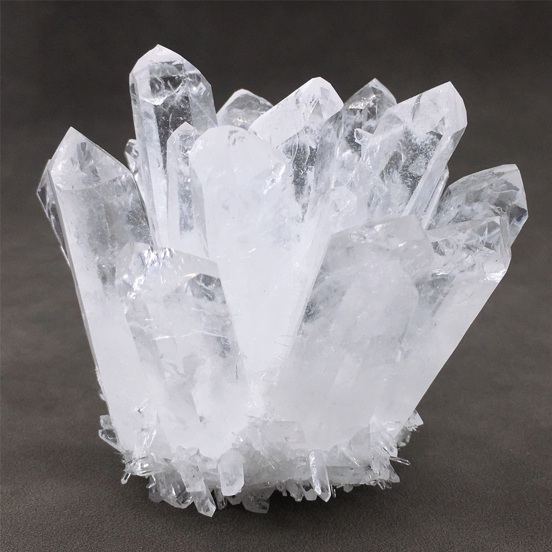 SAMEI JEWELRY Wholesale natural quartz crystal clear Crystal Cluster crystals healing stones good price