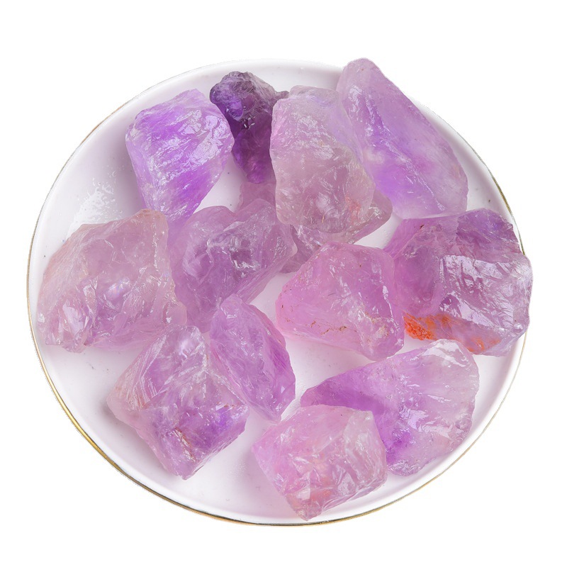 Wholesale natural crystal rough amethyst rough amaranthyst rough violet mica