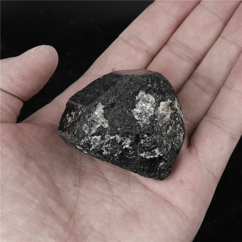 Black tourmaline raw crystal stone price natural healing black tourmaline mica mineral raw rough stone for gifts