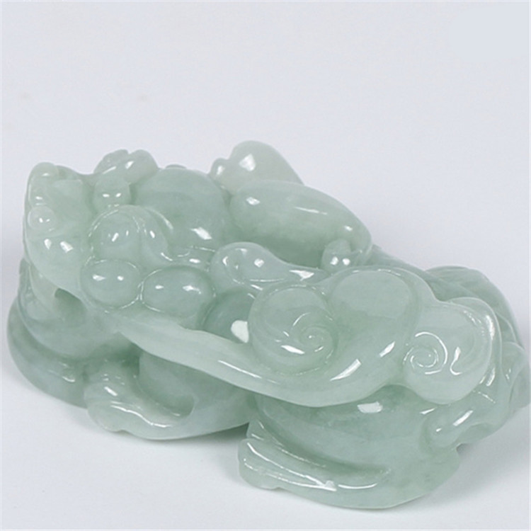 Customized craved jade Pi Xiu Burma jadeite pendants for collectible