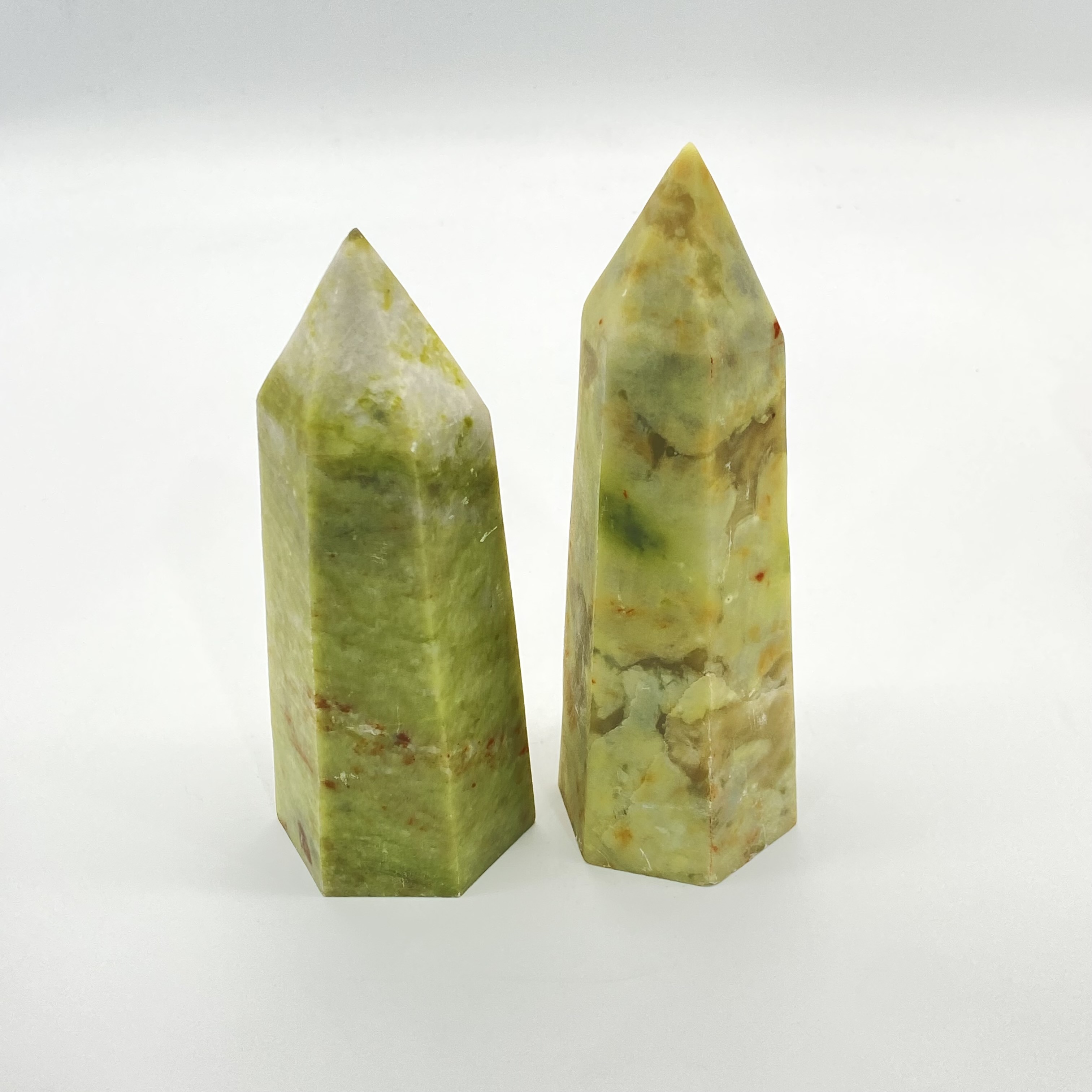 Natural quartz crystal point high quality crystals healing stones jade tower crystal crafts