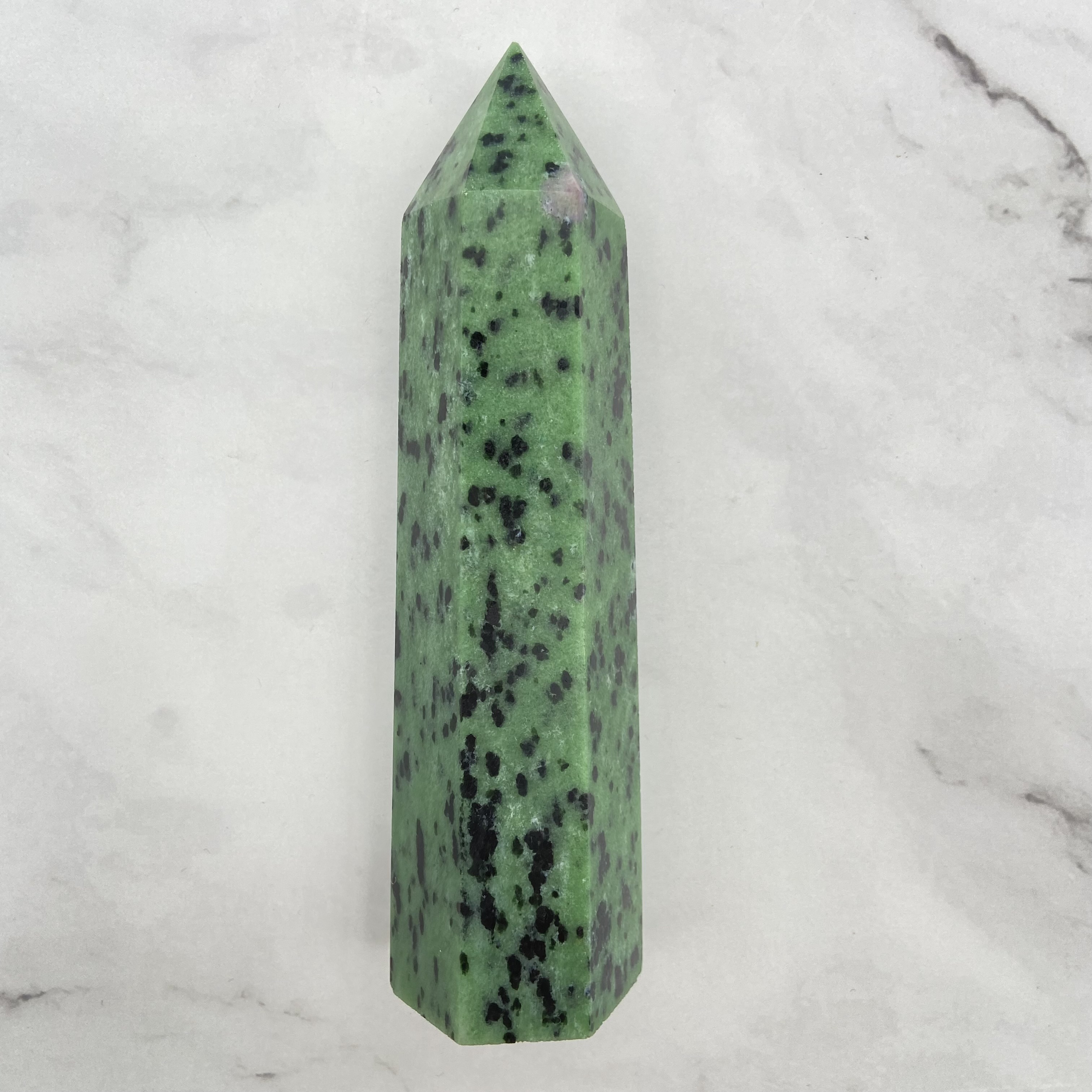 Crystal tower decoration wholesale natural crystal stone wand point red green treasure tower crystal energy quartz tower