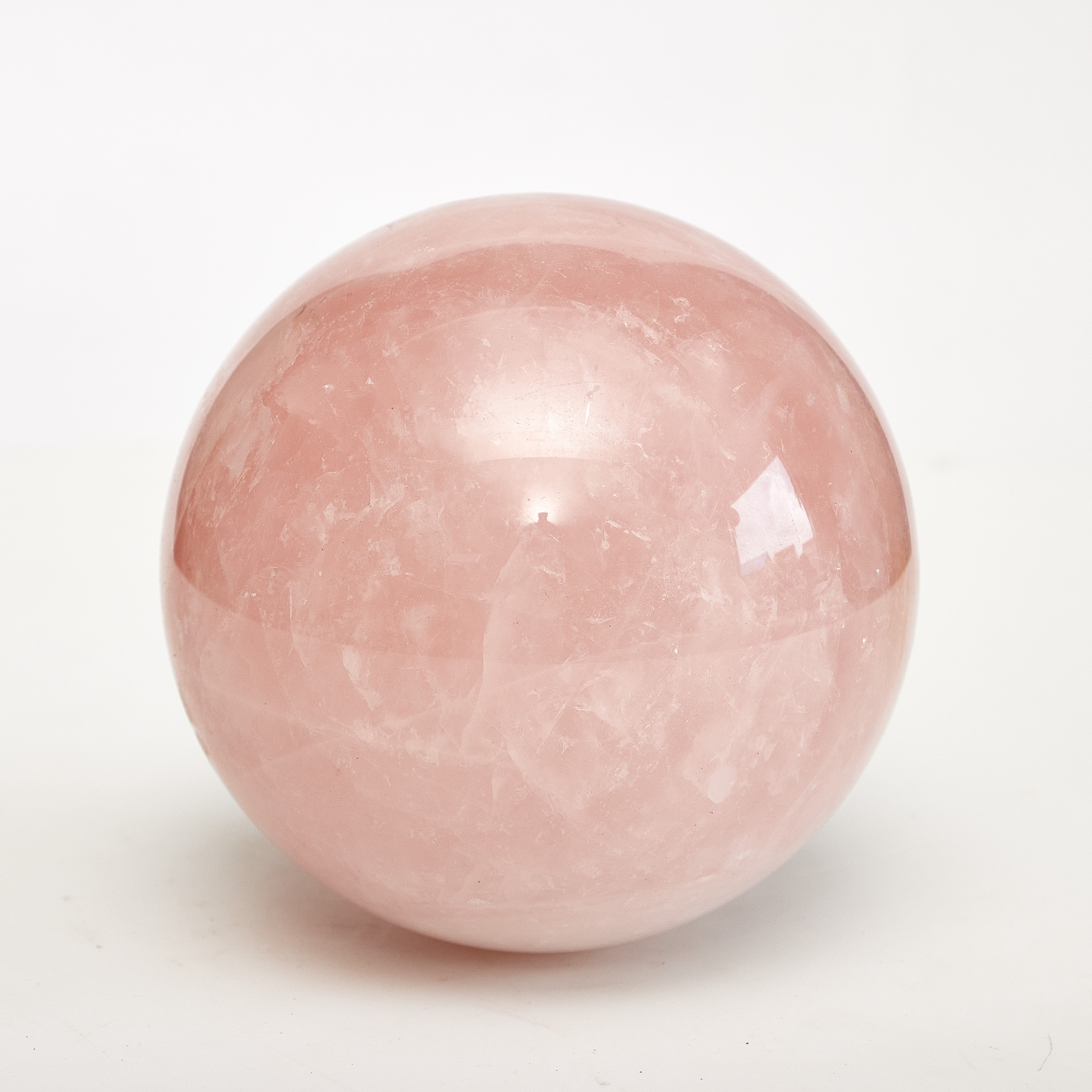 New Natural crystals healing stones rose quartz ball fengshui and healing crystal stone for decoration and gifts