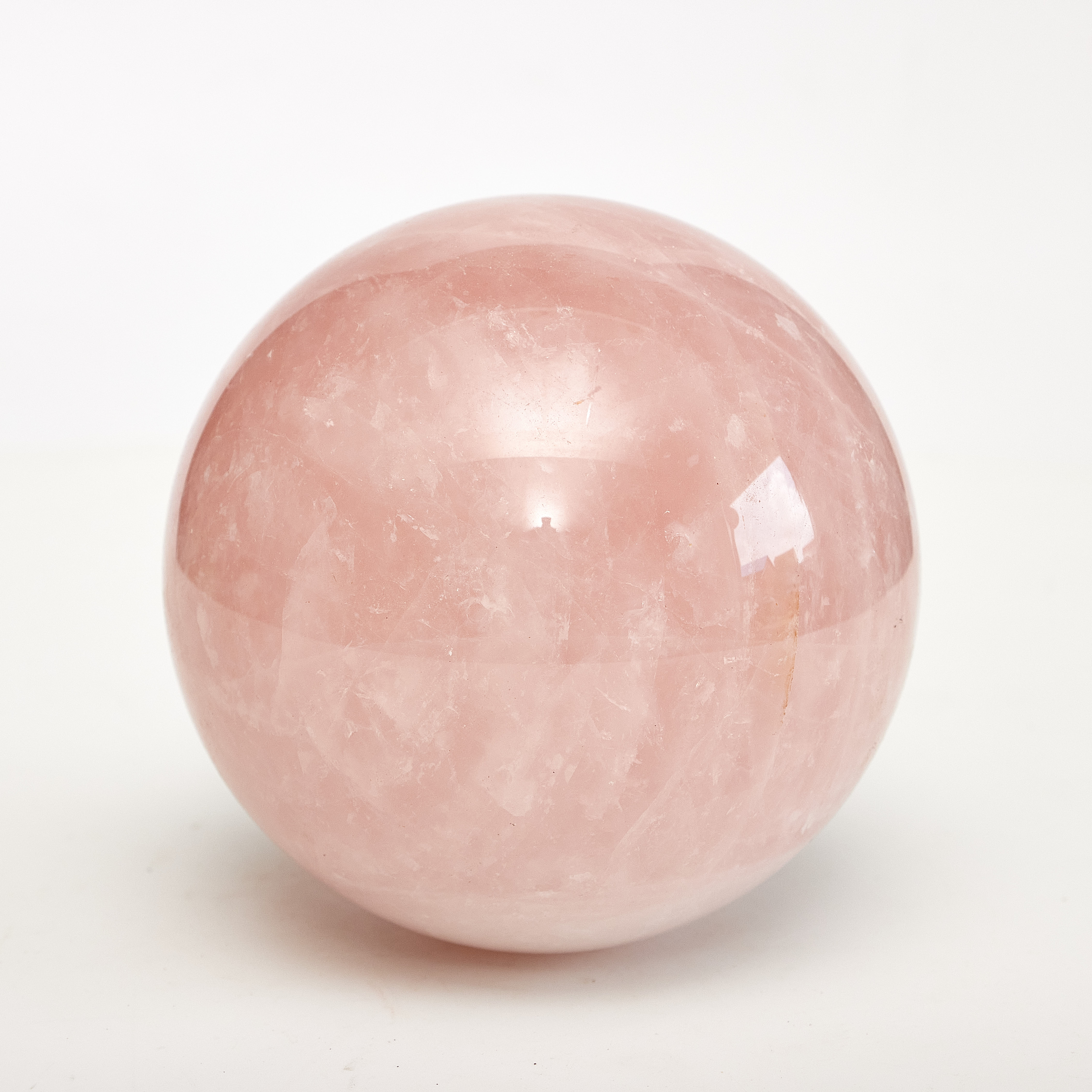 New Natural crystals healing stones rose quartz ball fengshui and healing crystal stone for decoration and gifts