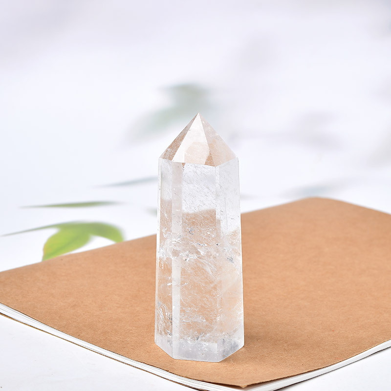 SAMEI JEWELRY Natural crystals healing stones tower polishing good price reiki rose crystal point tower for gifts