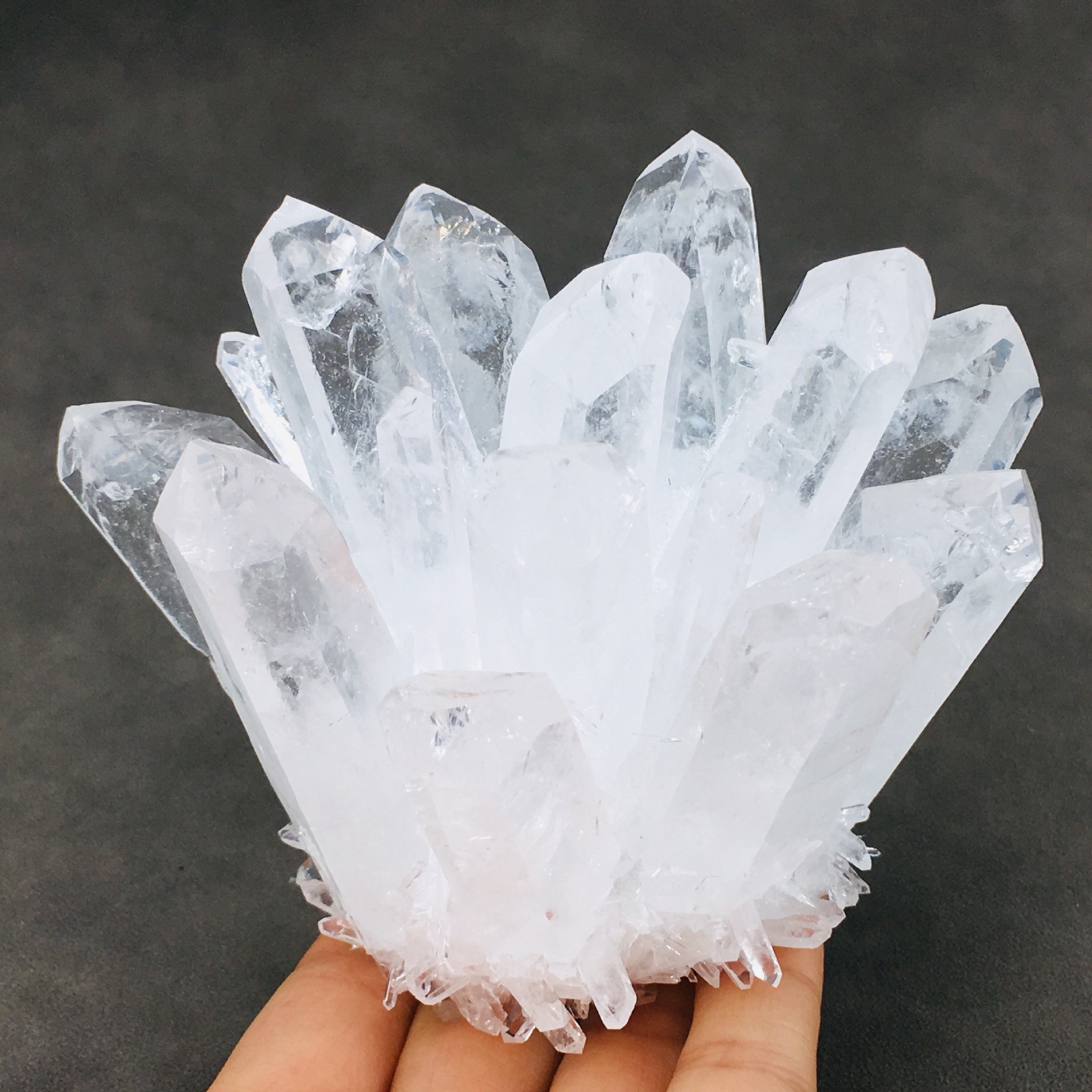 SAMEI JEWELRY Wholesale natural quartz crystal clear Crystal Cluster crystals healing stones good price