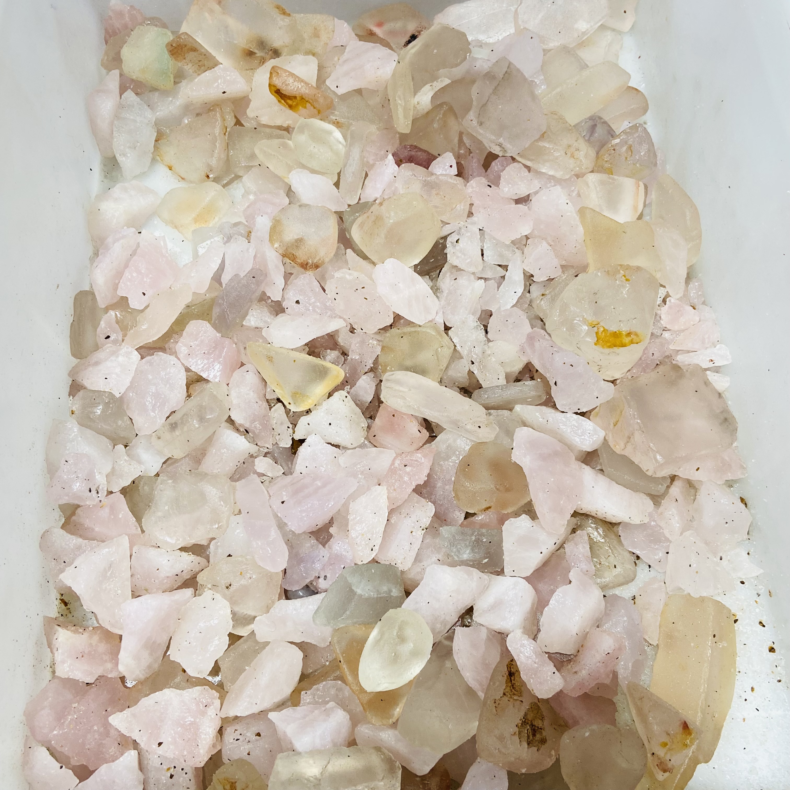 Wholesales Natural Gem raw crystals healing stones High quality reiki powder crystal quartz raw stone