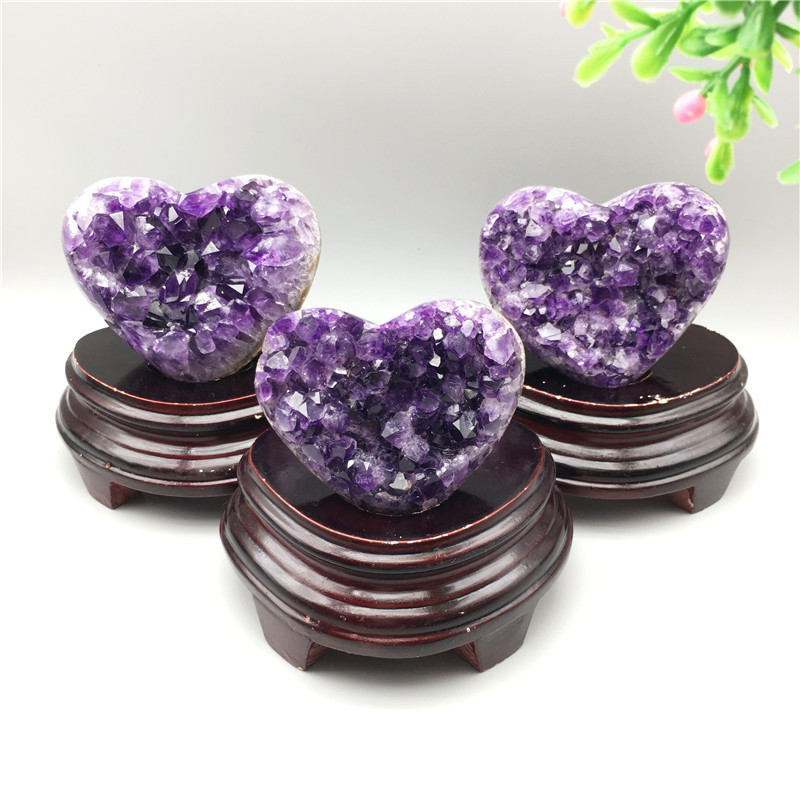 High cortical wholesale amethyst cave ornament crystal rough ornament dinosaur egg love rough citrine ornament crystal healing