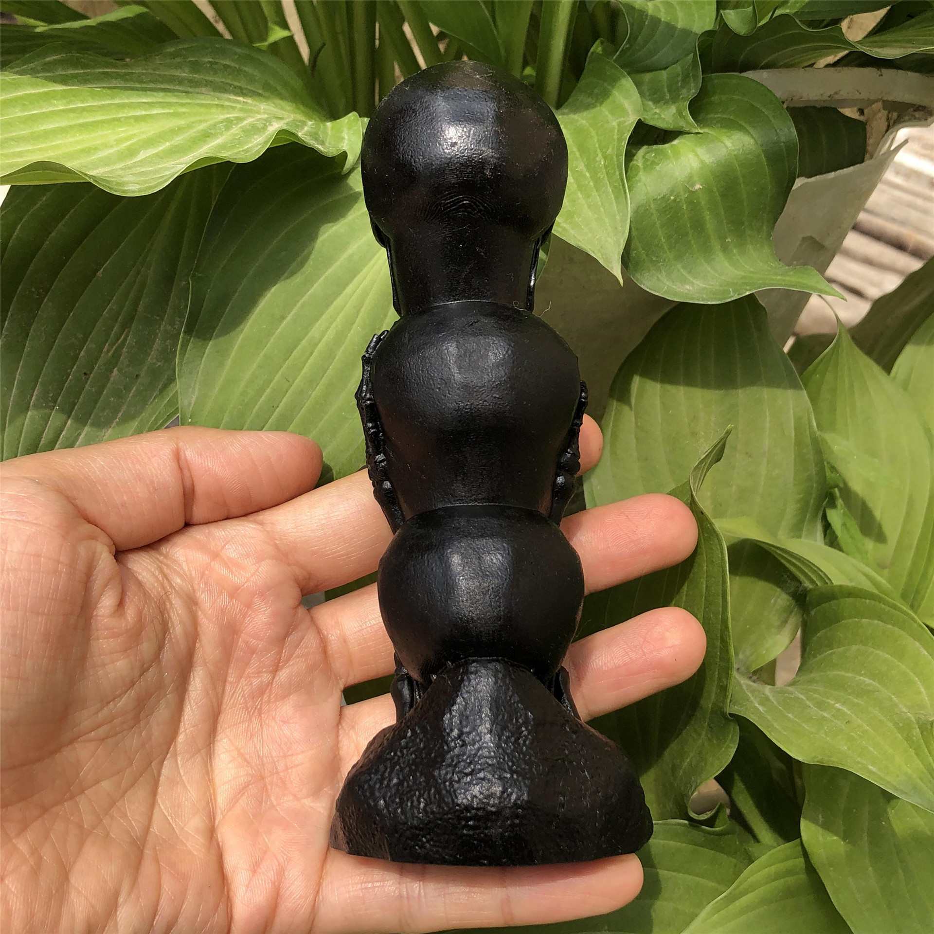 Best selling 5.5 inches crystal skulls hand carved natural healing black tourmaline skull crystal carving crafts