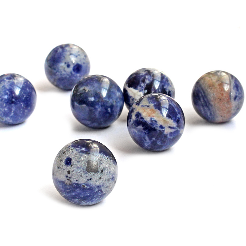 Wholesale natural healing polishing 2-3cm various mini crystal balls sphere ornament for sale