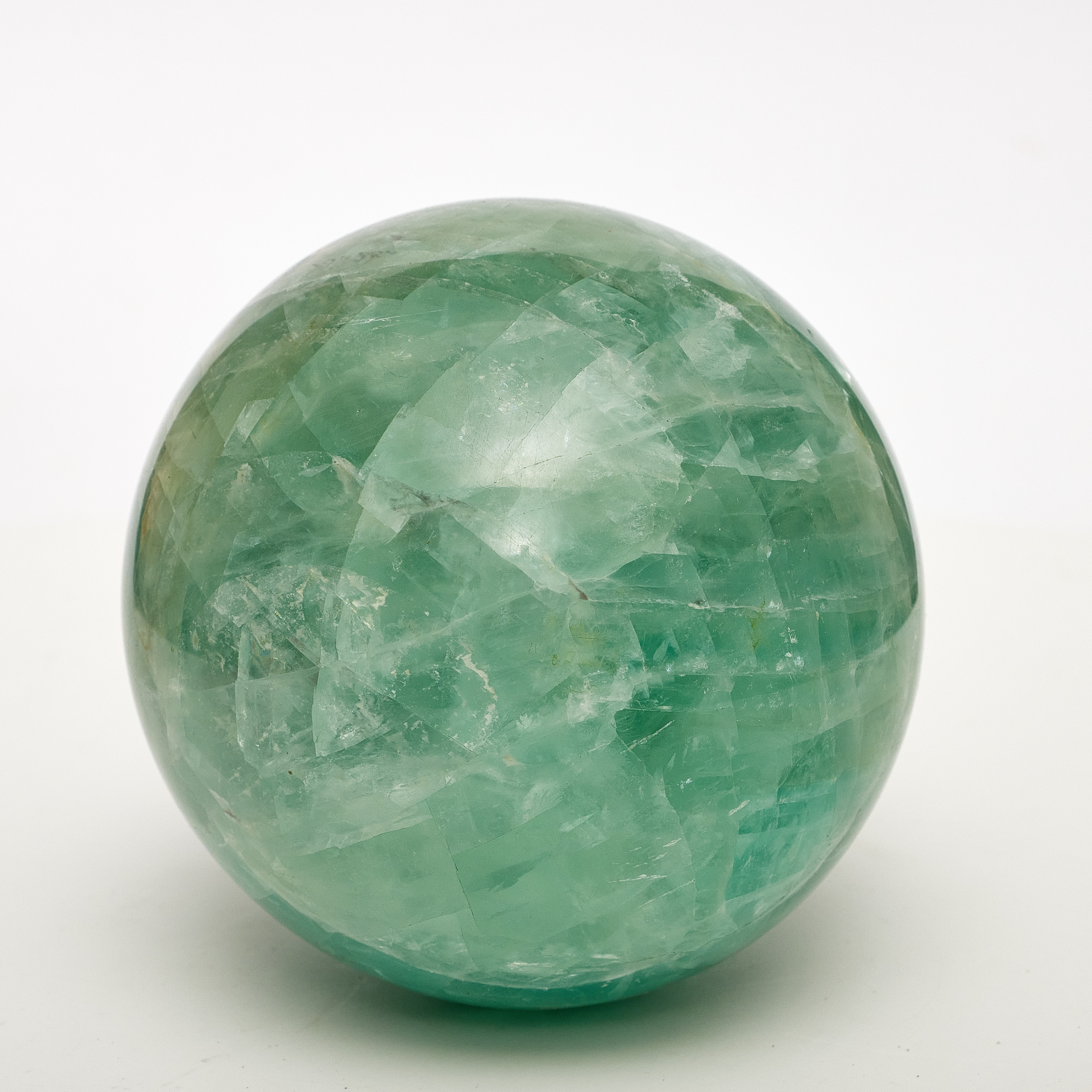 High quality Natural crystals healing stones fluorite ball fengshui and healing crystal stone for decoration and gifts