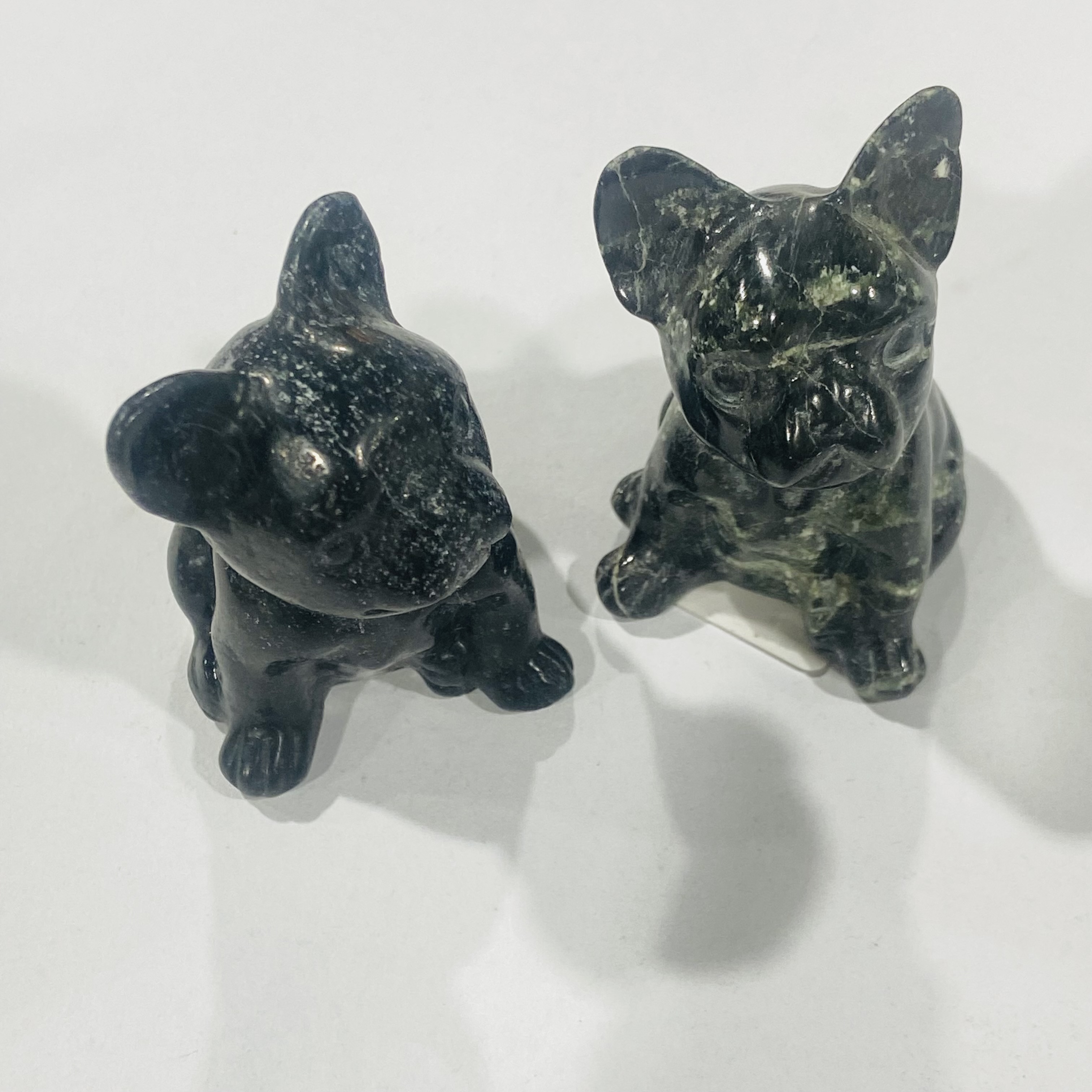 wholesale Natural crystals healing stones French Bulldog Miscellaneous stone Crystal Crafts for decoration and gifts