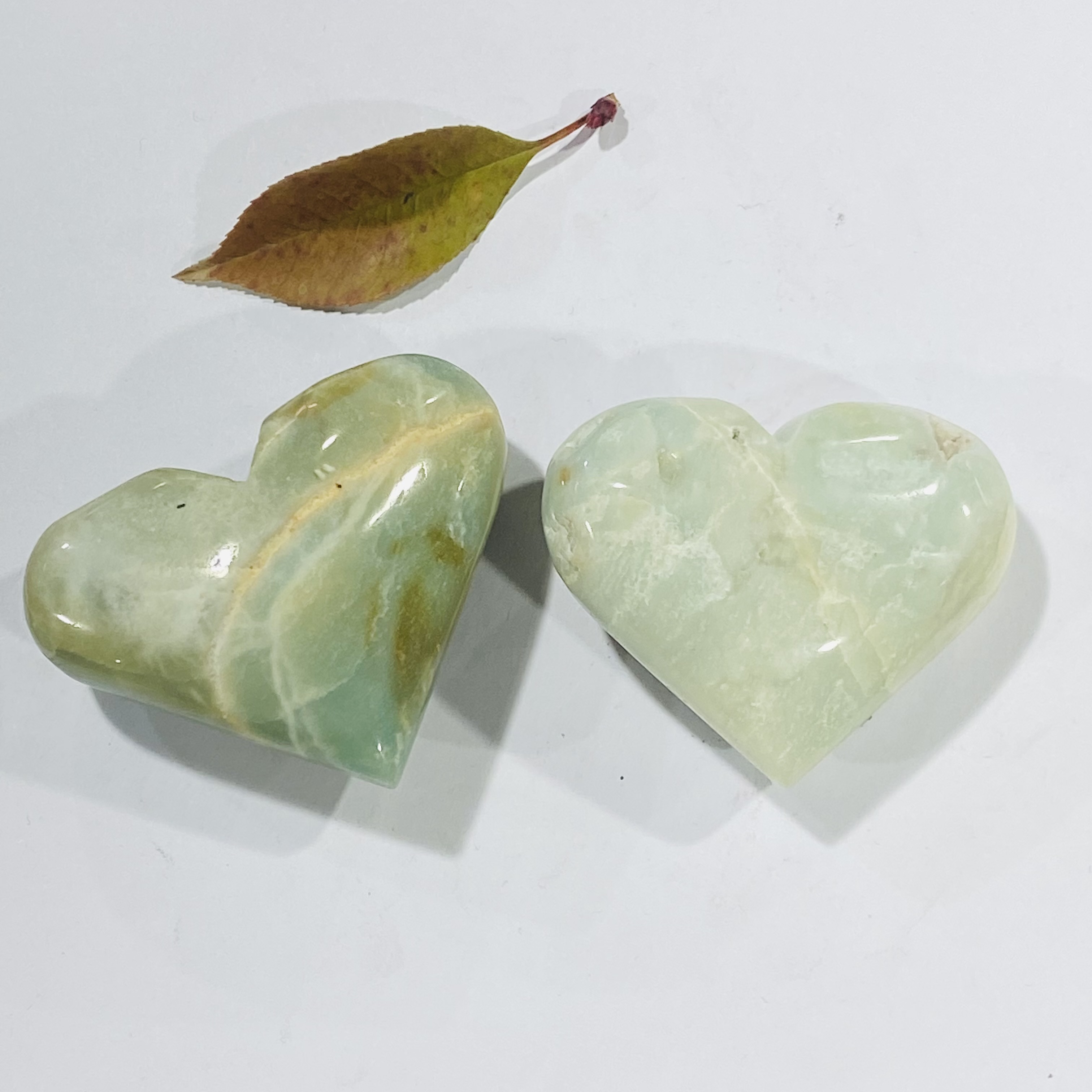 High quality Natural crystals healing stones Sky blue stone Crystal hearts healing crystal for decoration and gifts