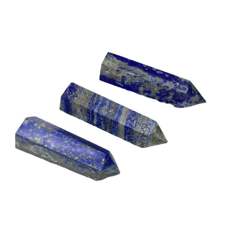 Bulk wholesale natural lapis lazuli fengshui decoration healing reiki lapis lazuli crystal point tower