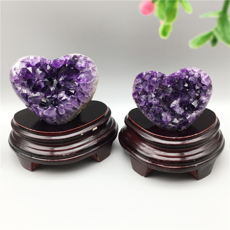 High cortical wholesale amethyst cave ornament crystal rough ornament dinosaur egg love rough citrine ornament crystal healing