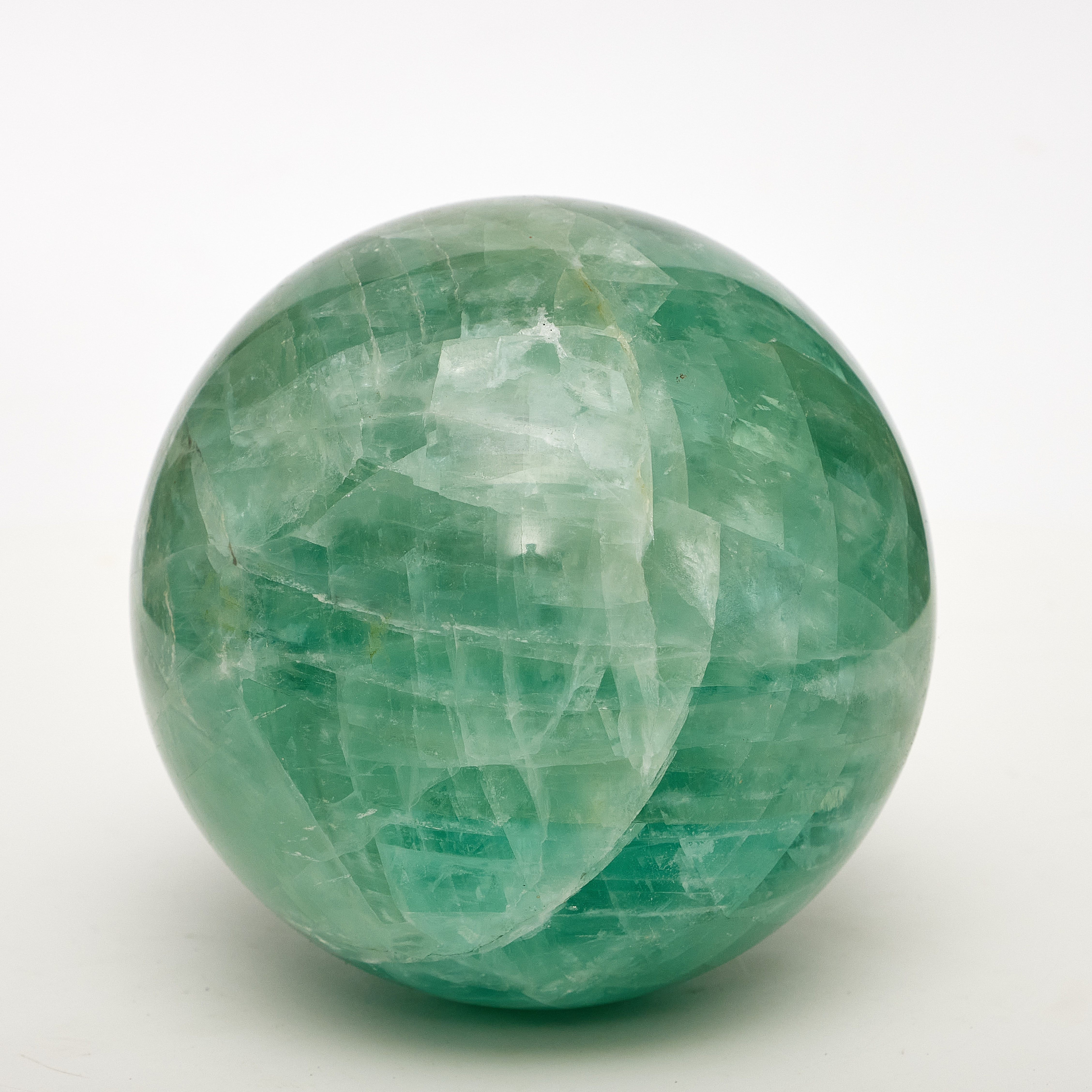 High quality Natural crystals healing stones fluorite ball fengshui and healing crystal stone for decoration and gifts