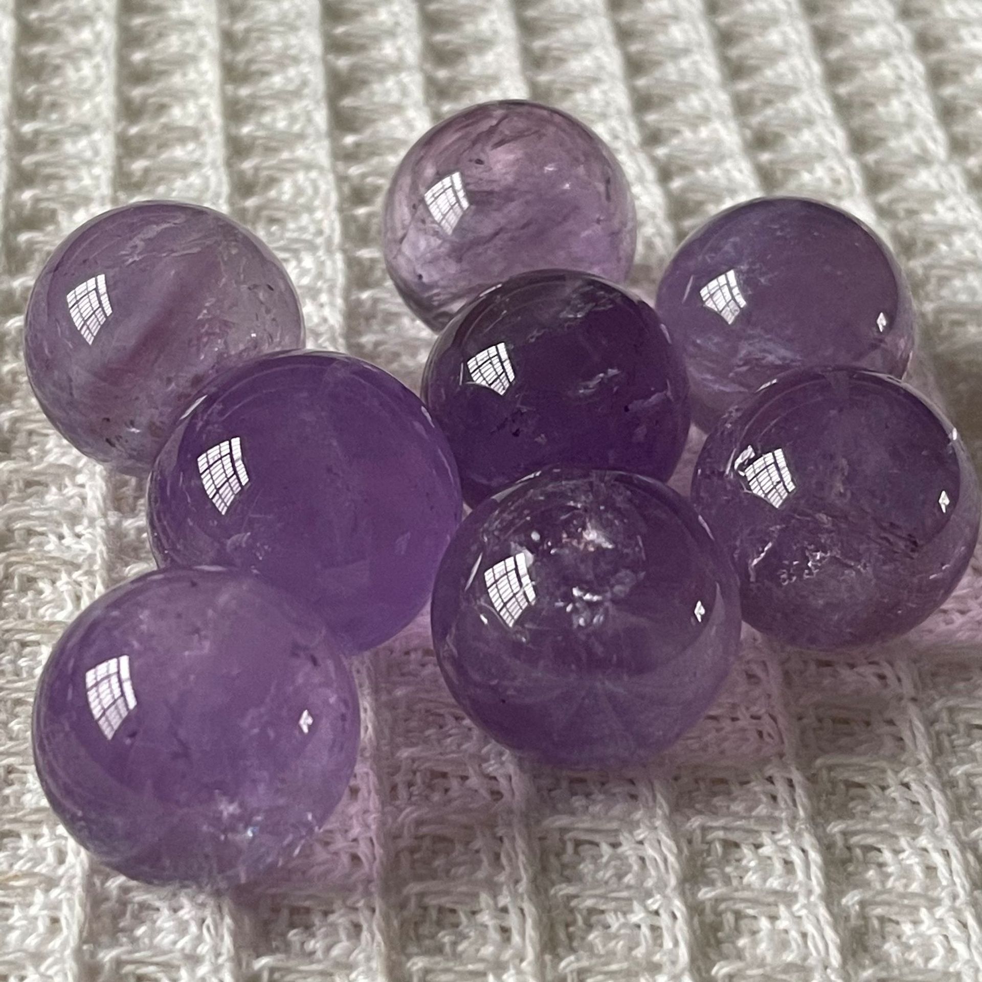 Natural Polishing Crystal crafts crystal balls natural Healing Purple crystal ball Wholesale For Sale