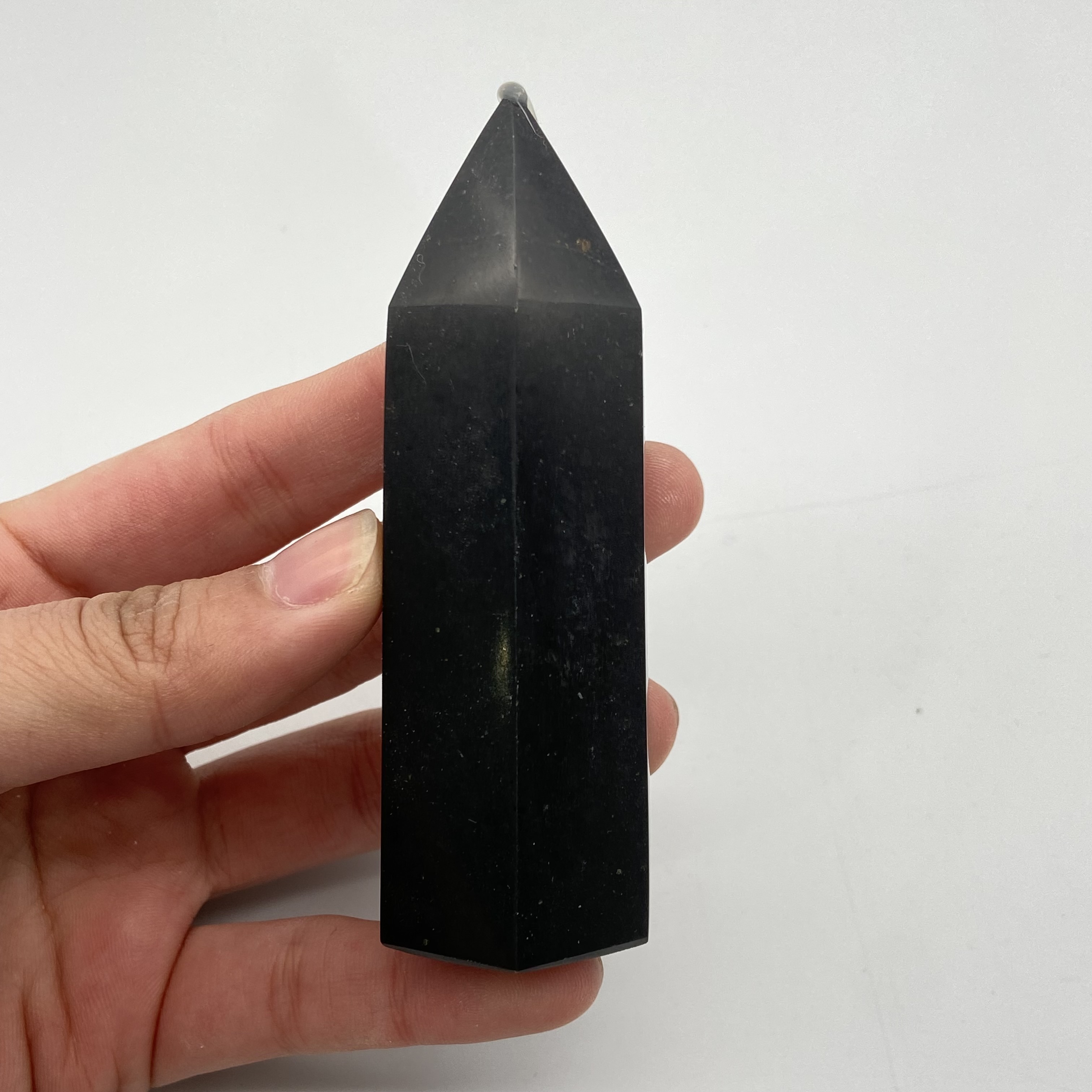 Best selling natural crystal tower point wholesale healing black tourmaline quartz crystal tower