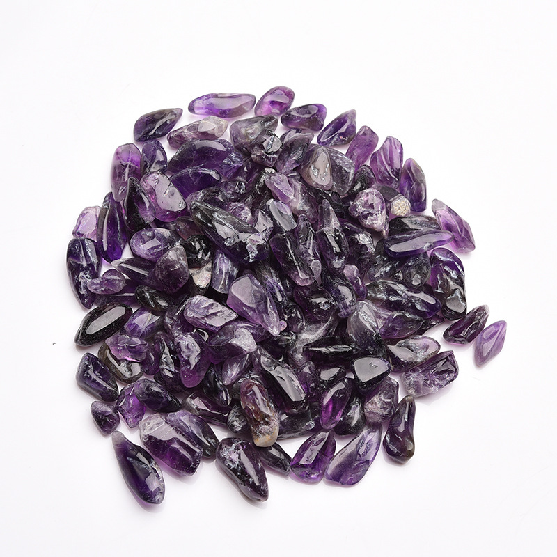 Wholesale natural crystal treatment stone amethyst tumbling feng shui and treatment crystal stone decoration and gifts