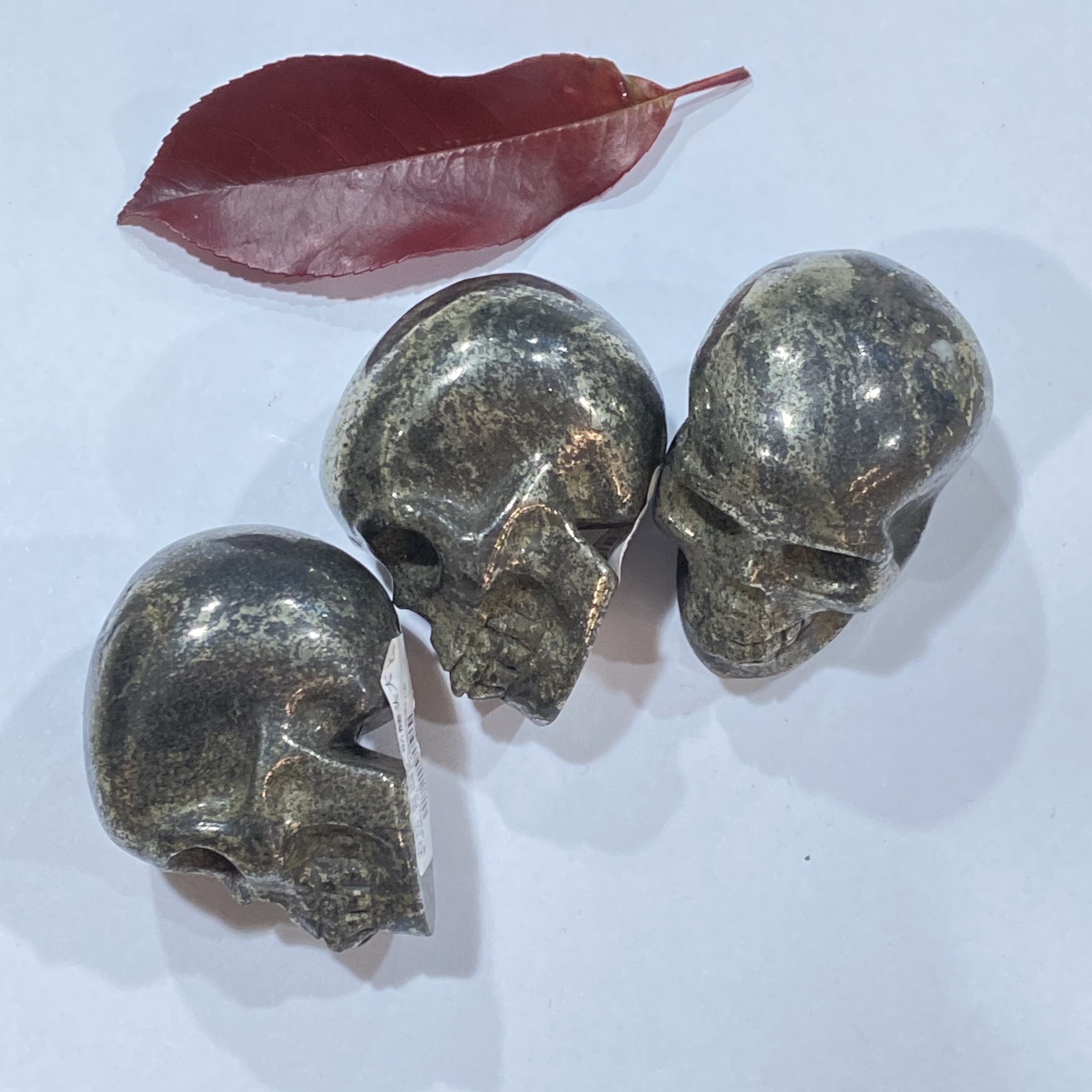 SAMEI JEWELRY wholesale natural Quartz Crystal chalcopyrite stones crystals skull healing stone good price