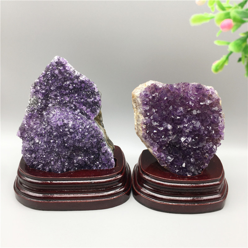 Top Quality Natural Amethyst Clusters Crystal Cave Healing Crystal Healing Stone Birthday Gift Decoration