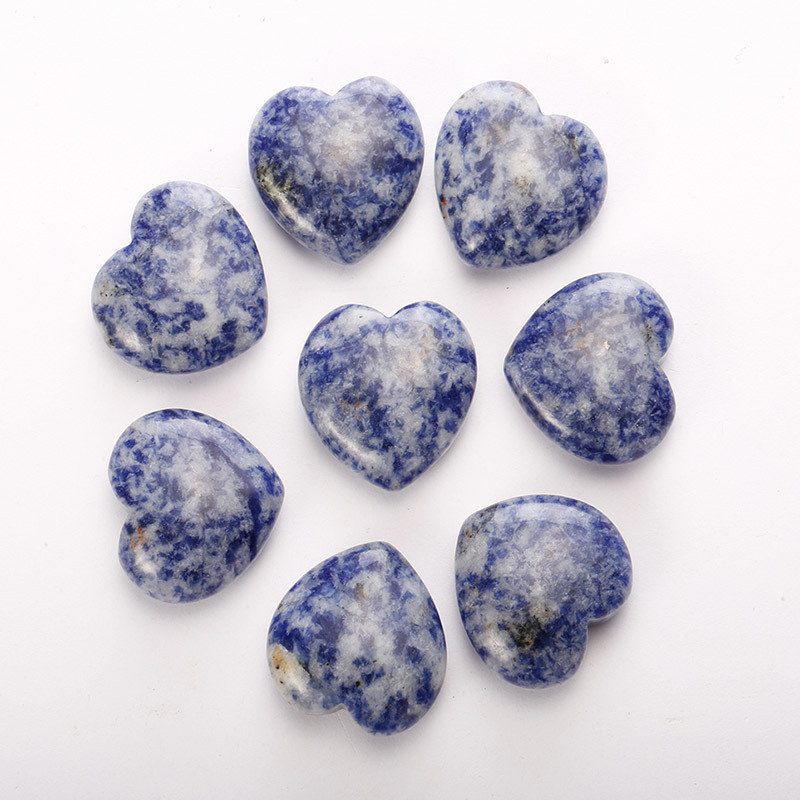 Hot Sale healing heart shaped crystal stones wholesale natural reiki crystal hearts stone palm for decoration