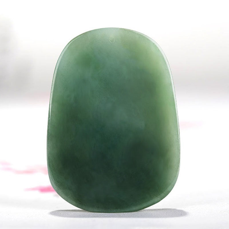 High quality natural gemstone carving crafts Myanmar jade jade dragon pendant carved jade pendant