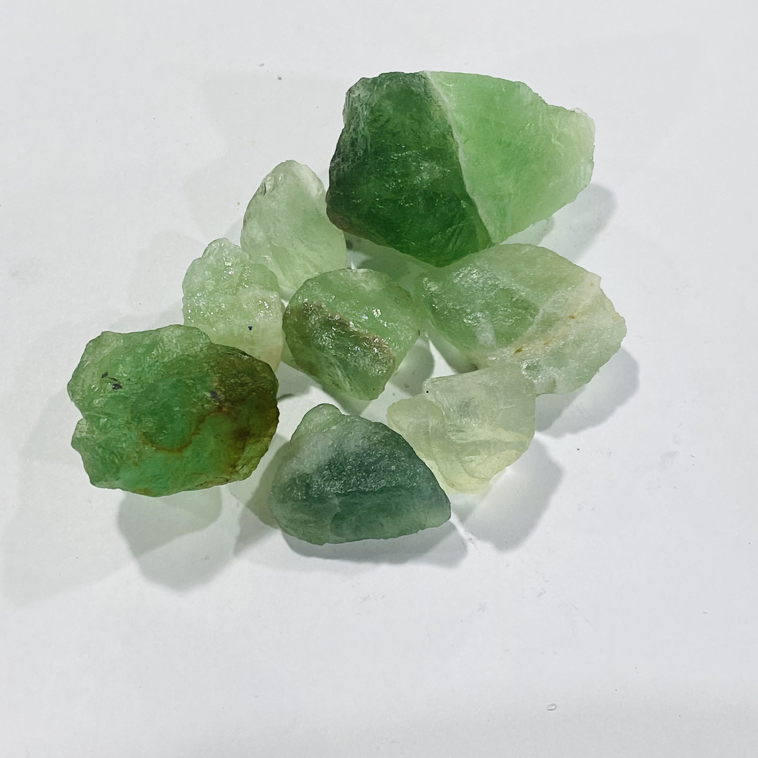 Natural raw crystals healing stones mineral energy stone high quality reiki healing green fluorite raw stone