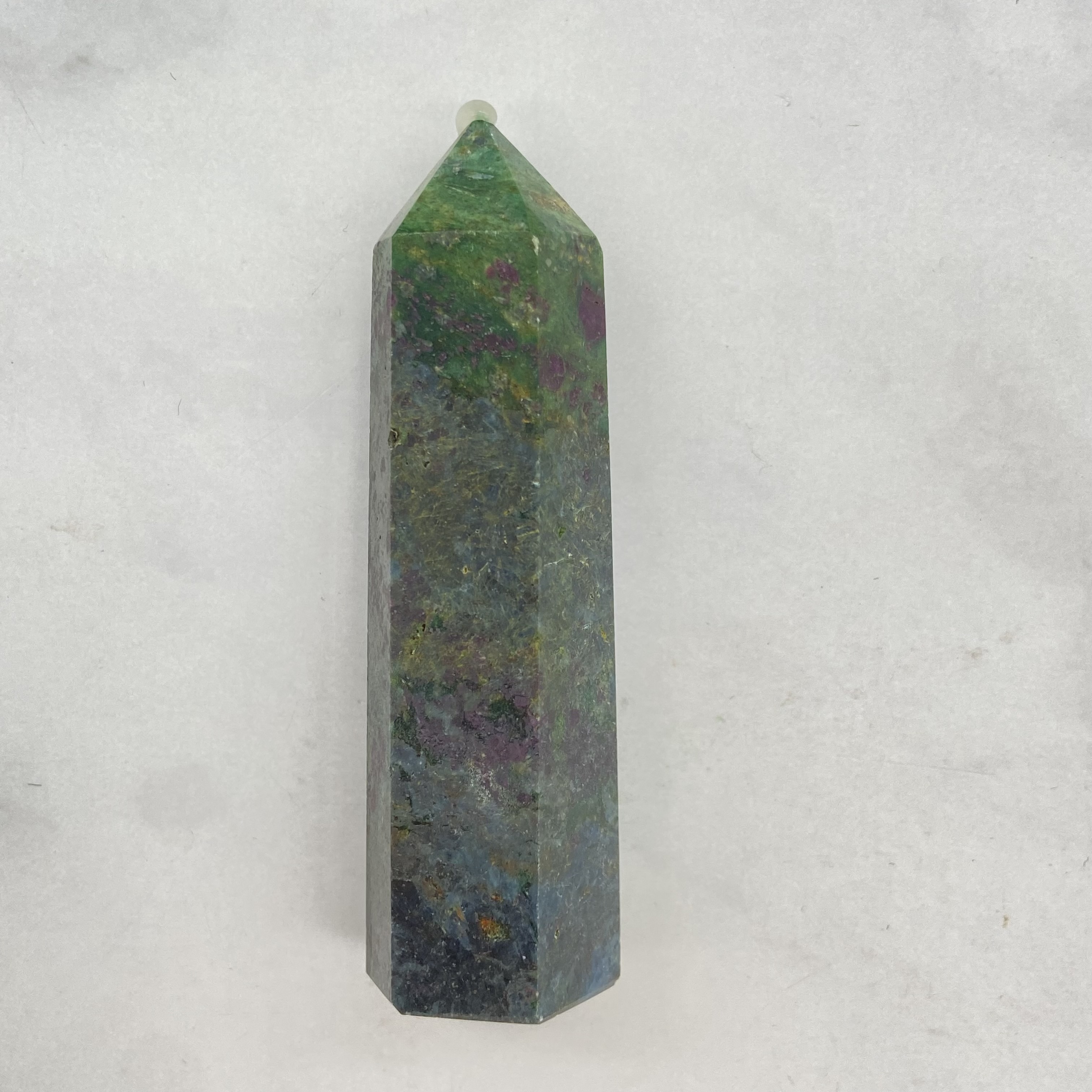 Hot selling natural bulk crystal points polishing red green treasure mini tower crystals for Fengshui healing