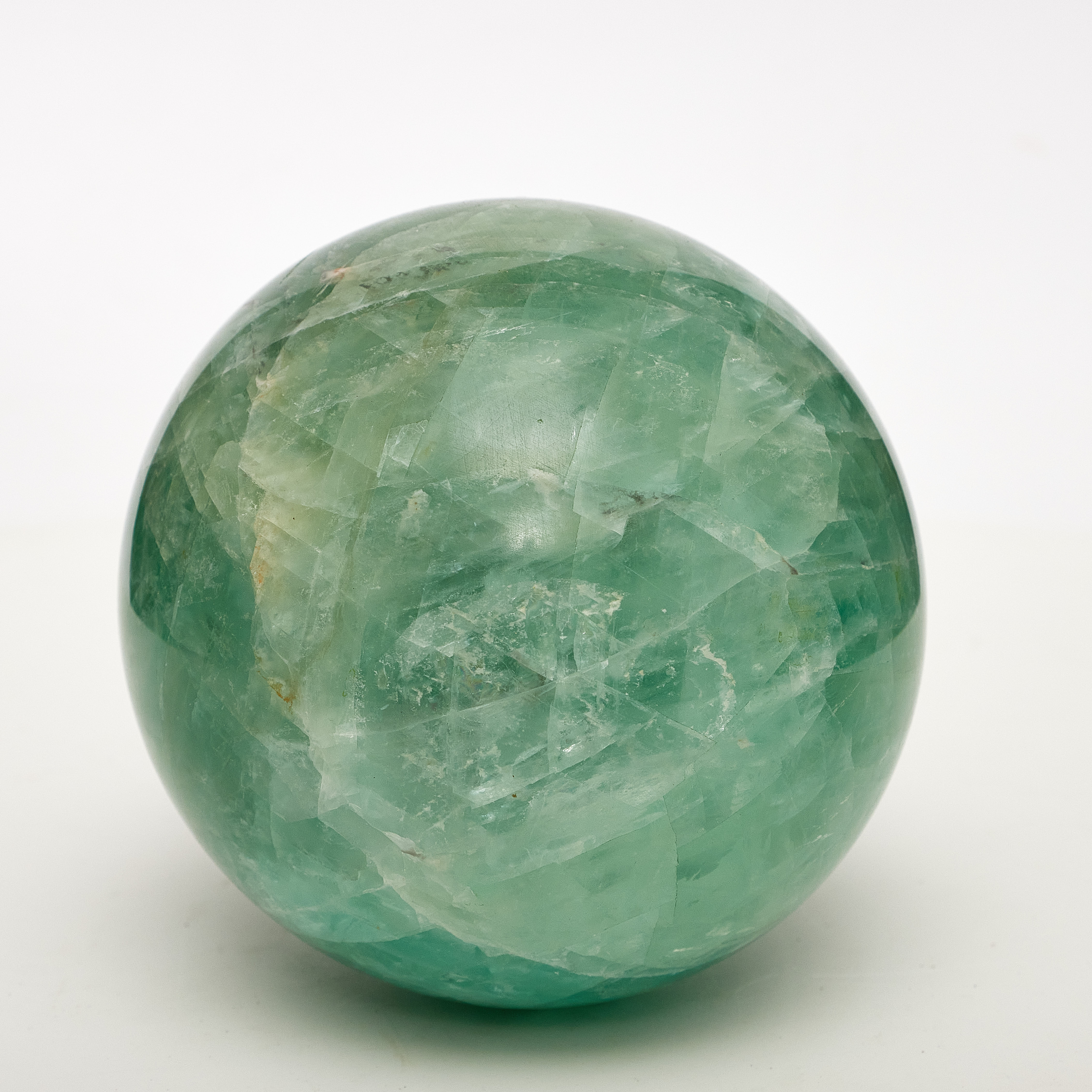 High quality Natural crystals healing stones fluorite ball fengshui and healing crystal stone for decoration and gifts