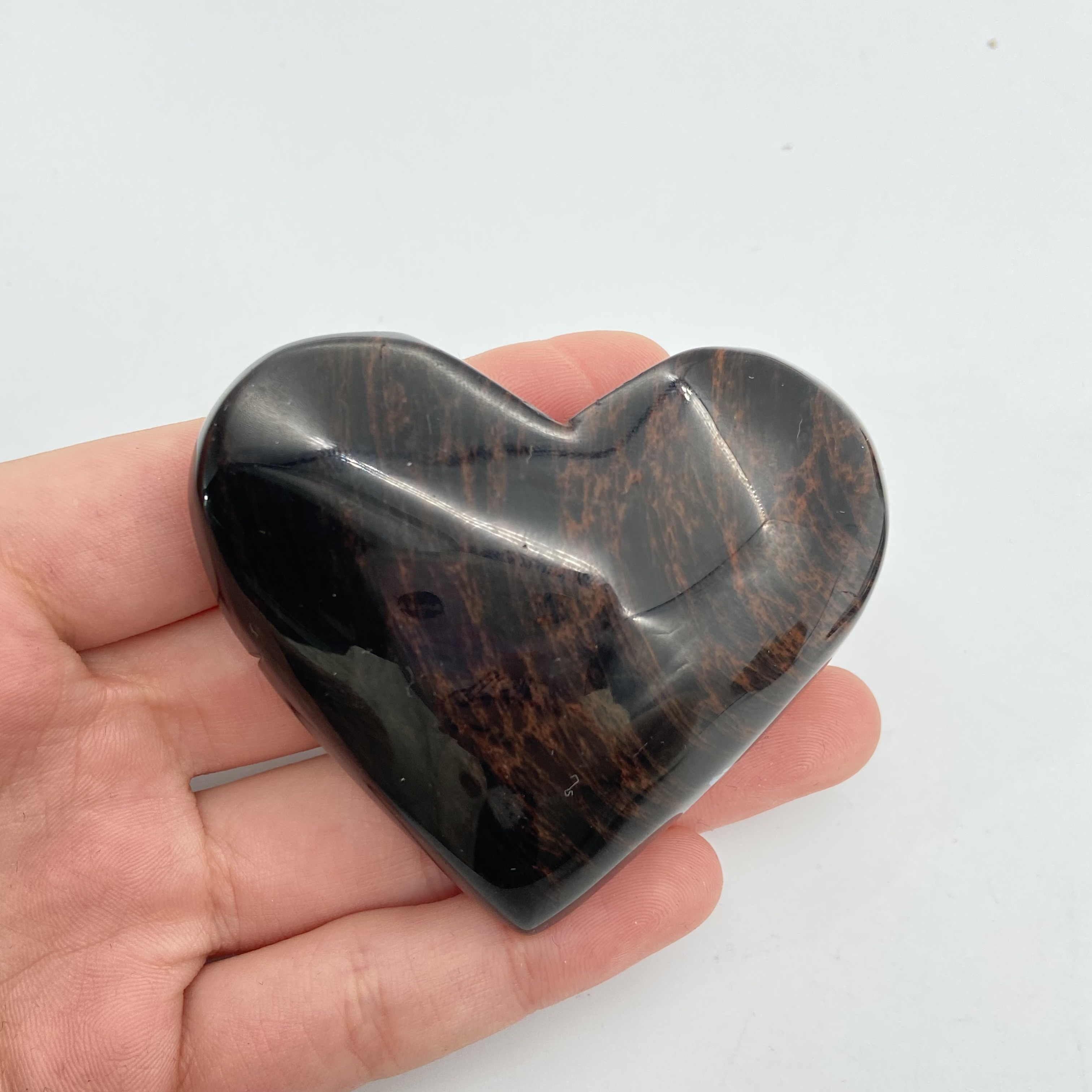 New Natural crystals healing stones rose gold stone heart fengshui and healing crystal stone for decoration and gifts