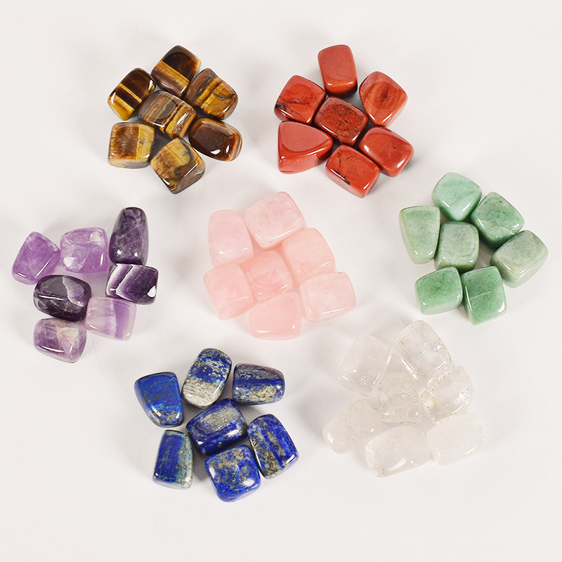 Hot sale natural crystal healing stone colorful stone tumbling feng shui and healing crystal stone decoration and gifts