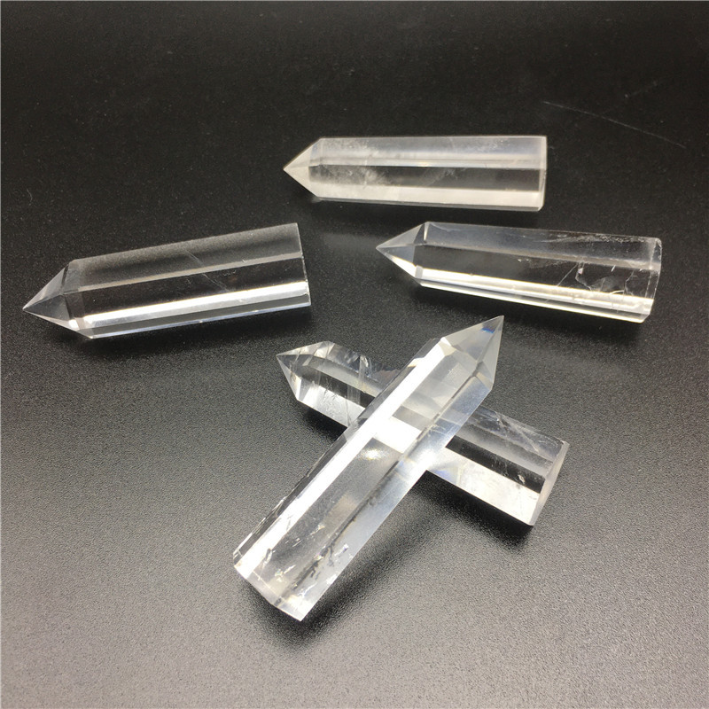 Best selling wholesale bulk clear crystal quartz point healing reiki white crystal point towers for sale