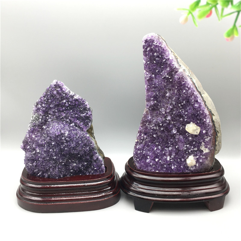 Top Quality Natural Amethyst Clusters Crystal Cave Healing Crystal Healing Stone Birthday Gift Decoration